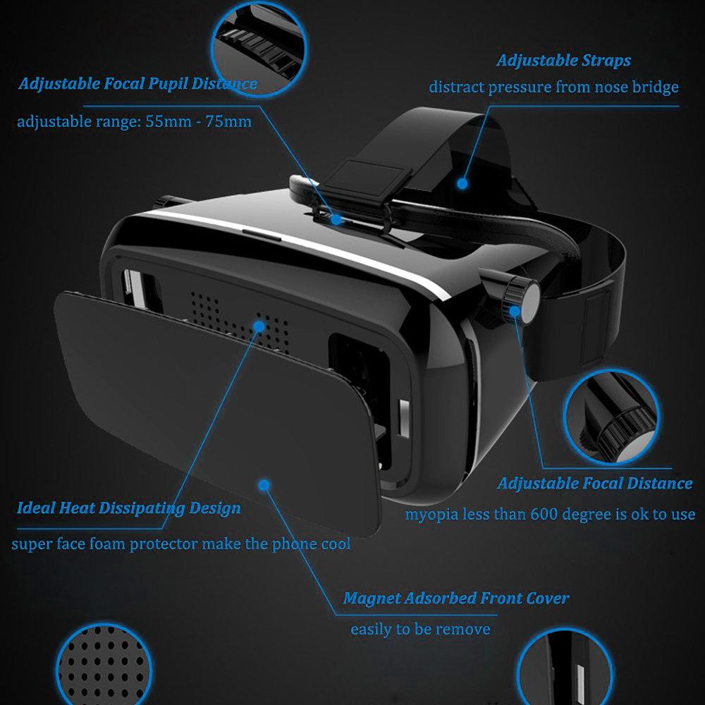 VR Box Pro Virtual Reality 3D Glasses Headset - view 3