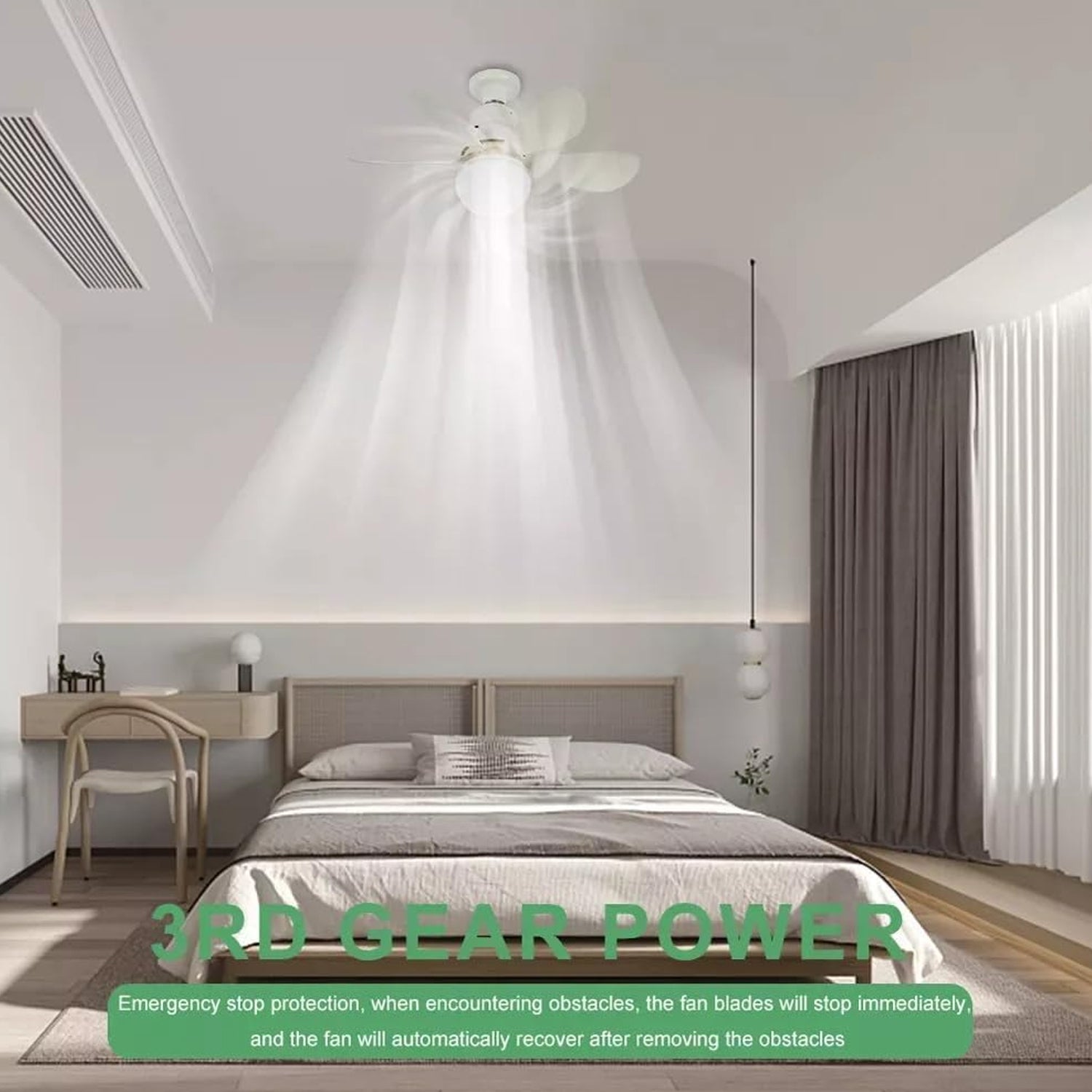 40W LED Ceiling Fan Remote Control - view 5