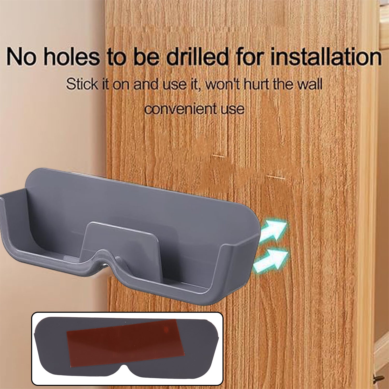 Wall Mounted Sunglasses Holder (Mixcolor & 1 Pc) - view 4