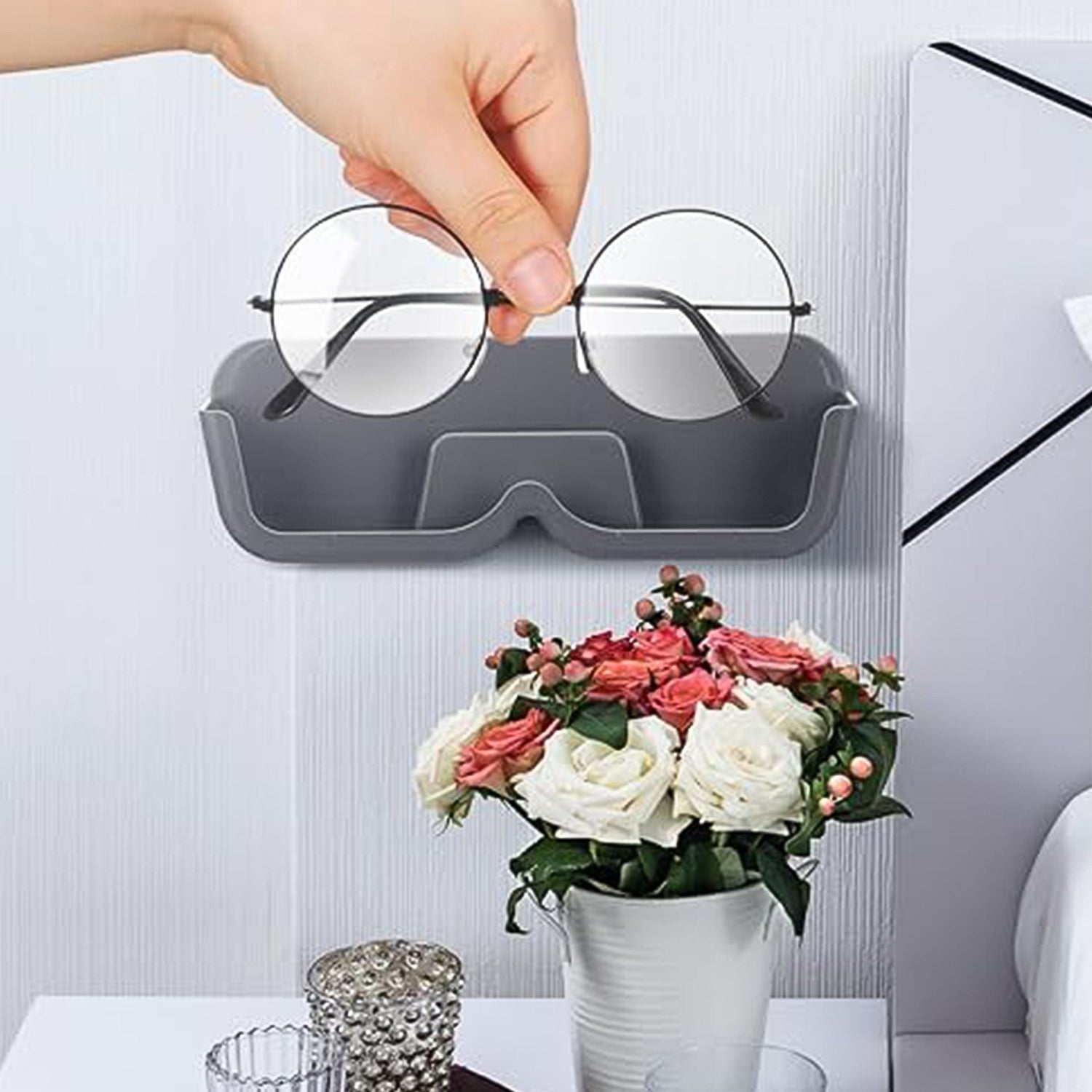 Wall Mounted Sunglasses Holder (Mixcolor & 1 Pc) - view 6