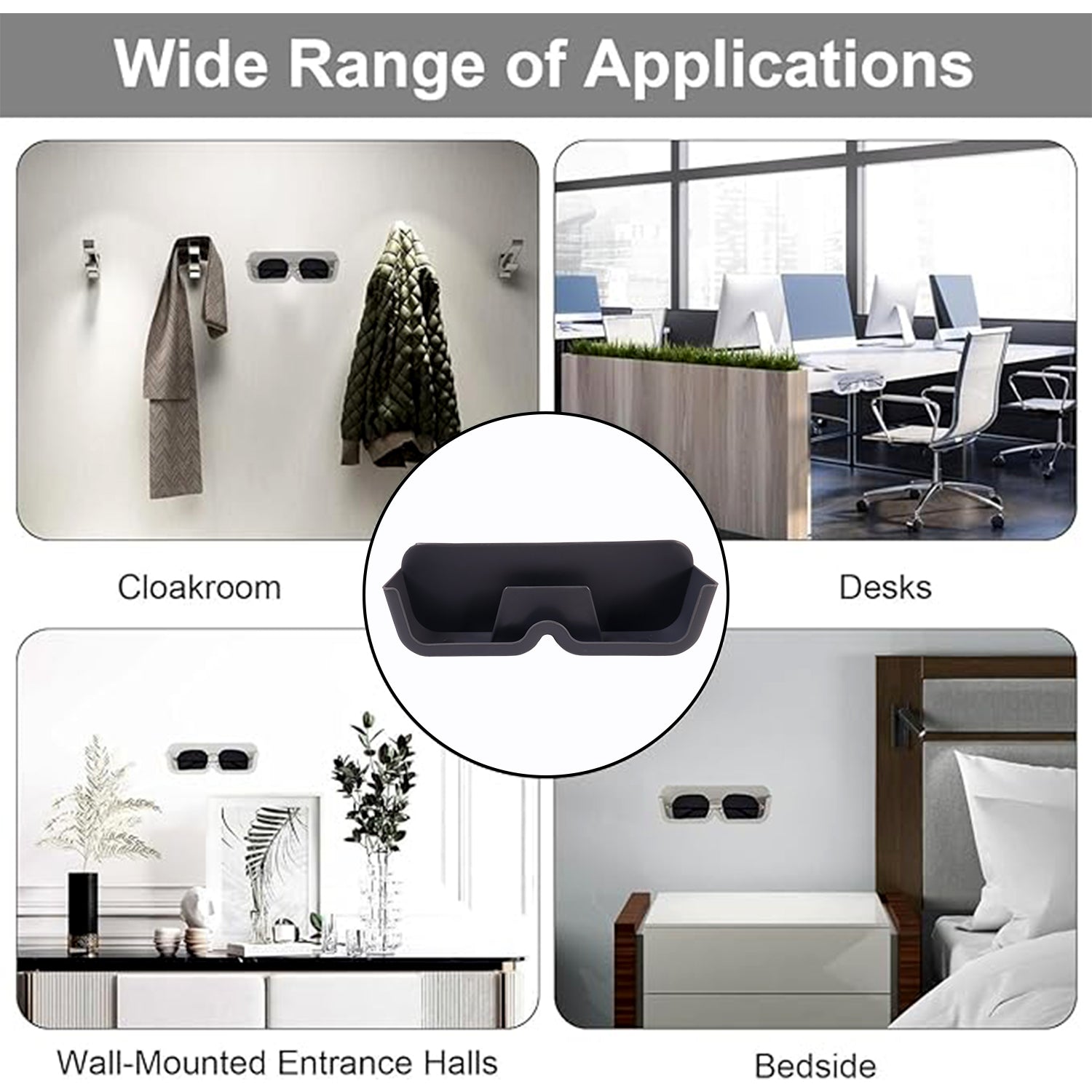 Wall Mounted Sunglasses Holder (Mixcolor & 1 Pc) - view 7