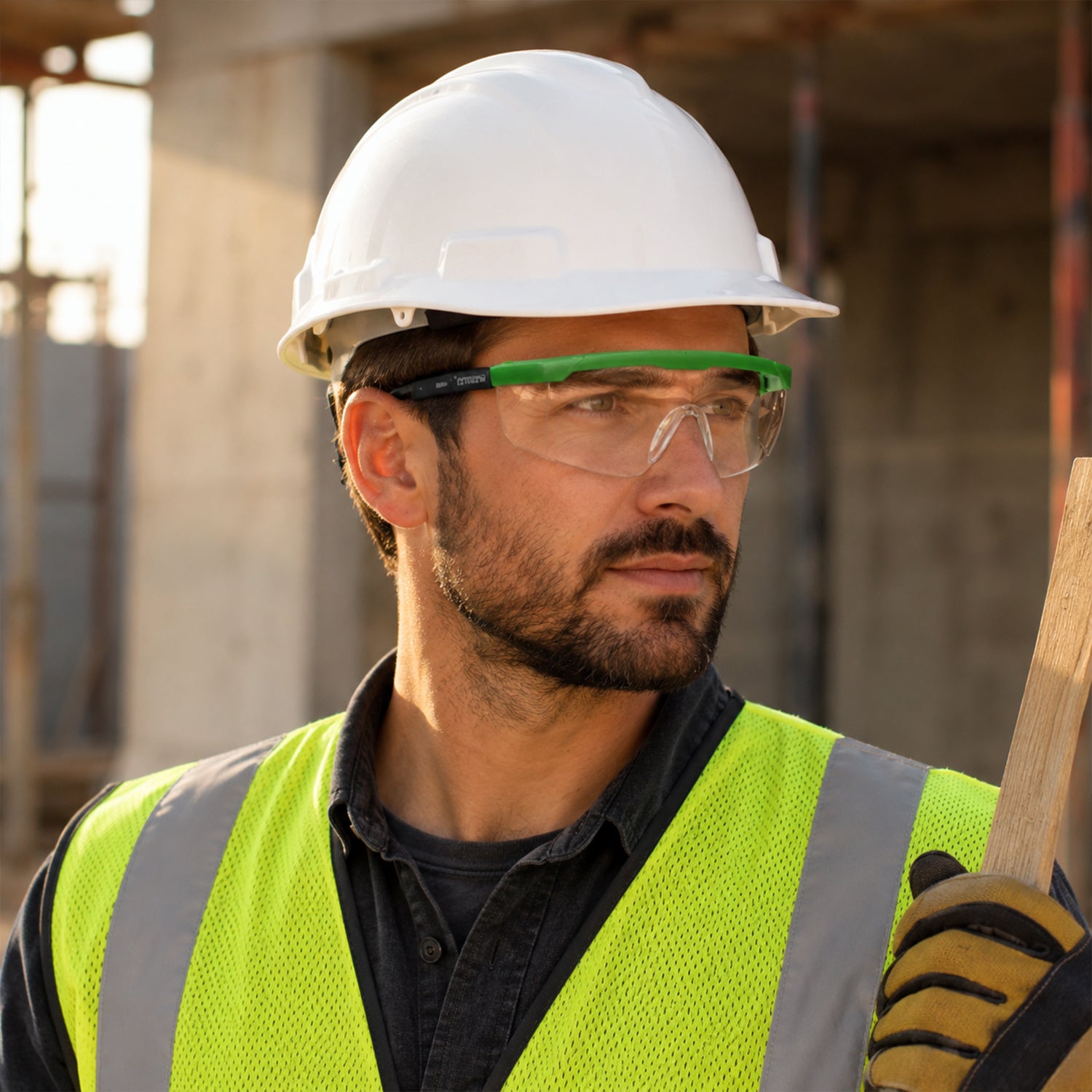 Safety Goggles with Adjustable Temple Length for Eye Protection (1 Pc) - view 3