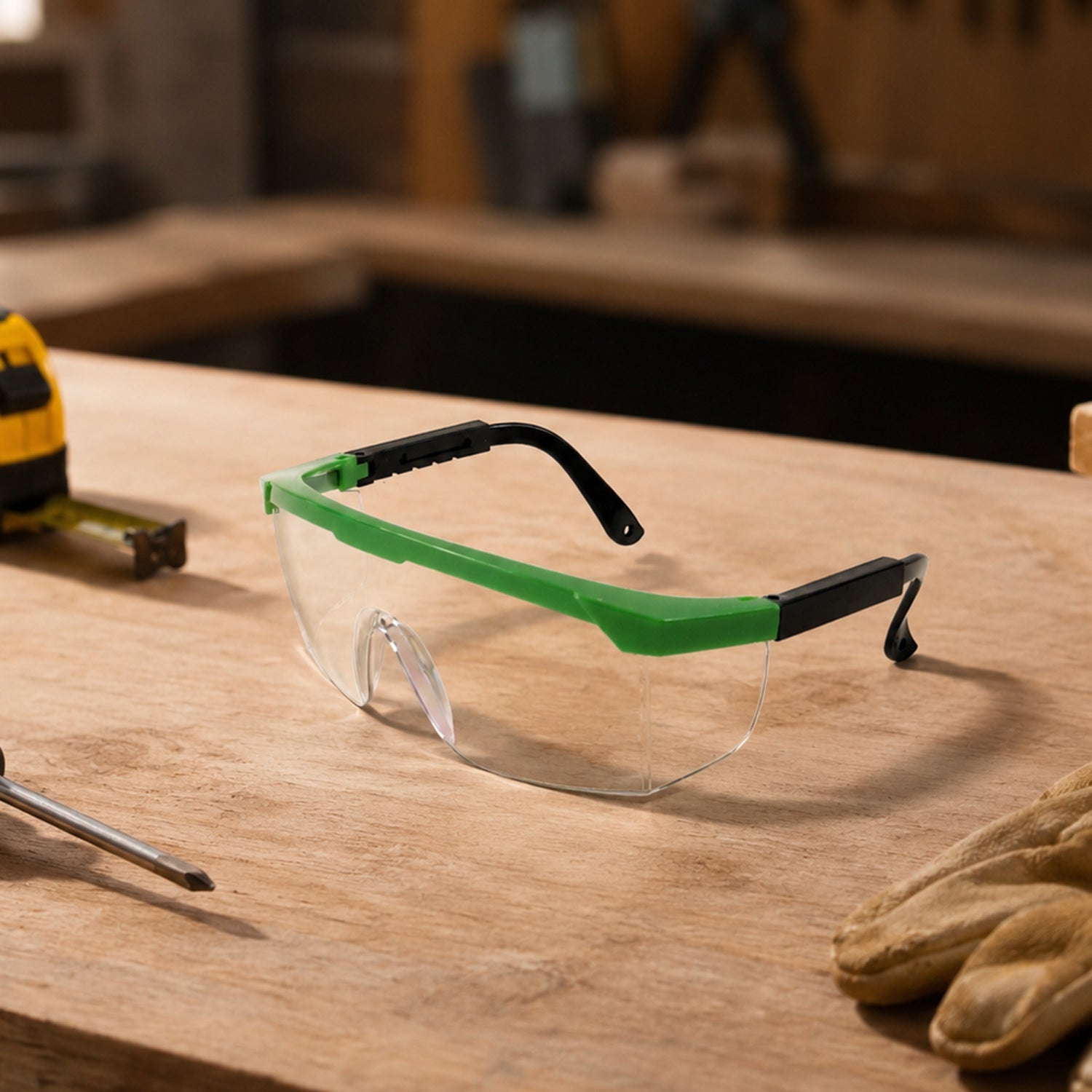 Safety Goggles with Adjustable Temple Length for Eye Protection (1 Pc) - view 4