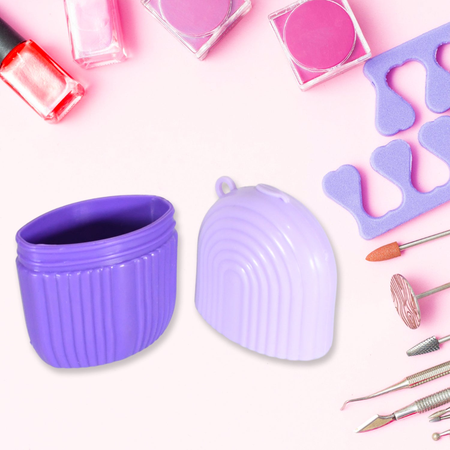 Beauty Ice Roller for Face & Eye Massage (Reusable, Purple / Without Box) - view 5