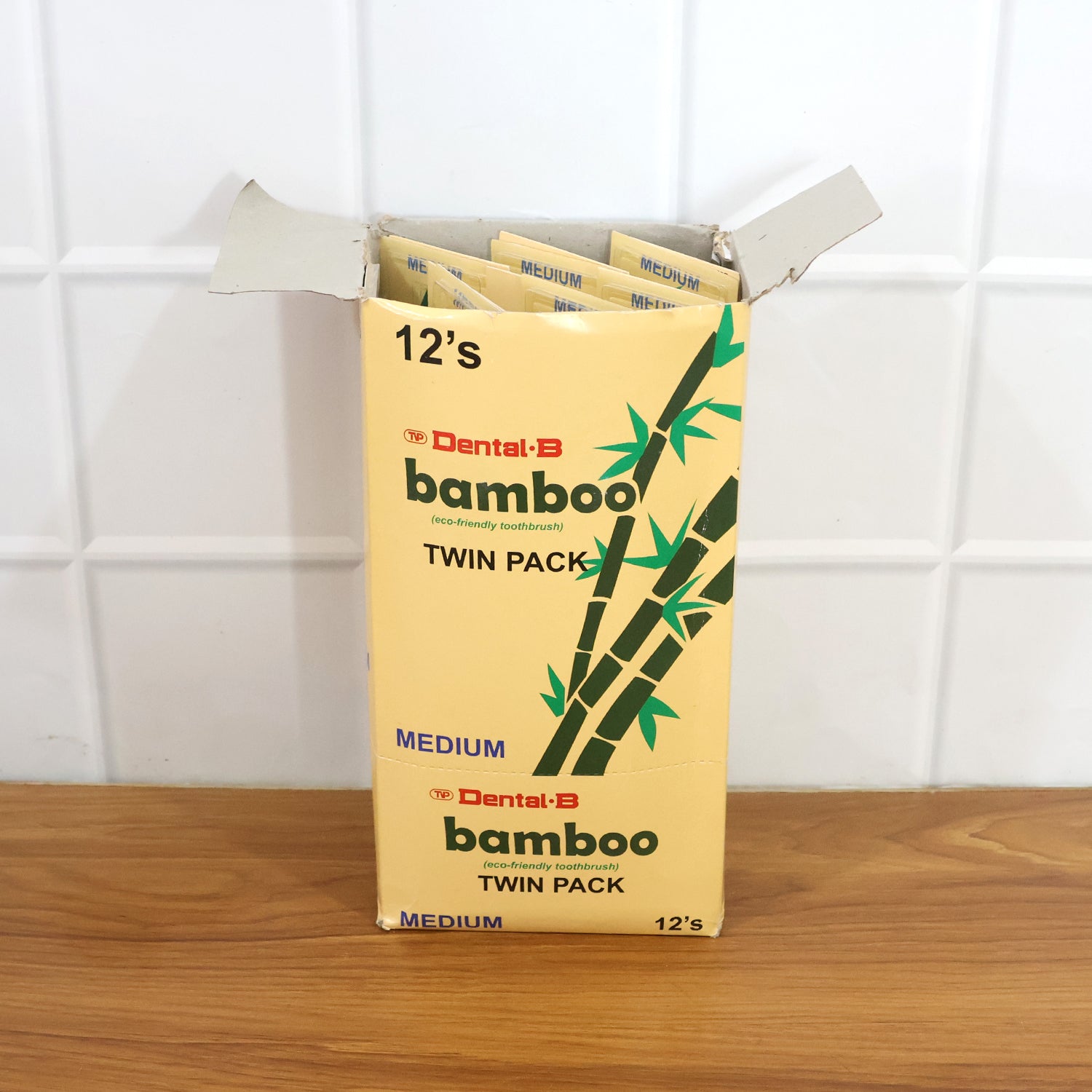 Eco-Friendly Bamboo Toothbrush Twin Pack (12 Packets × 24 Pieces) - view 7