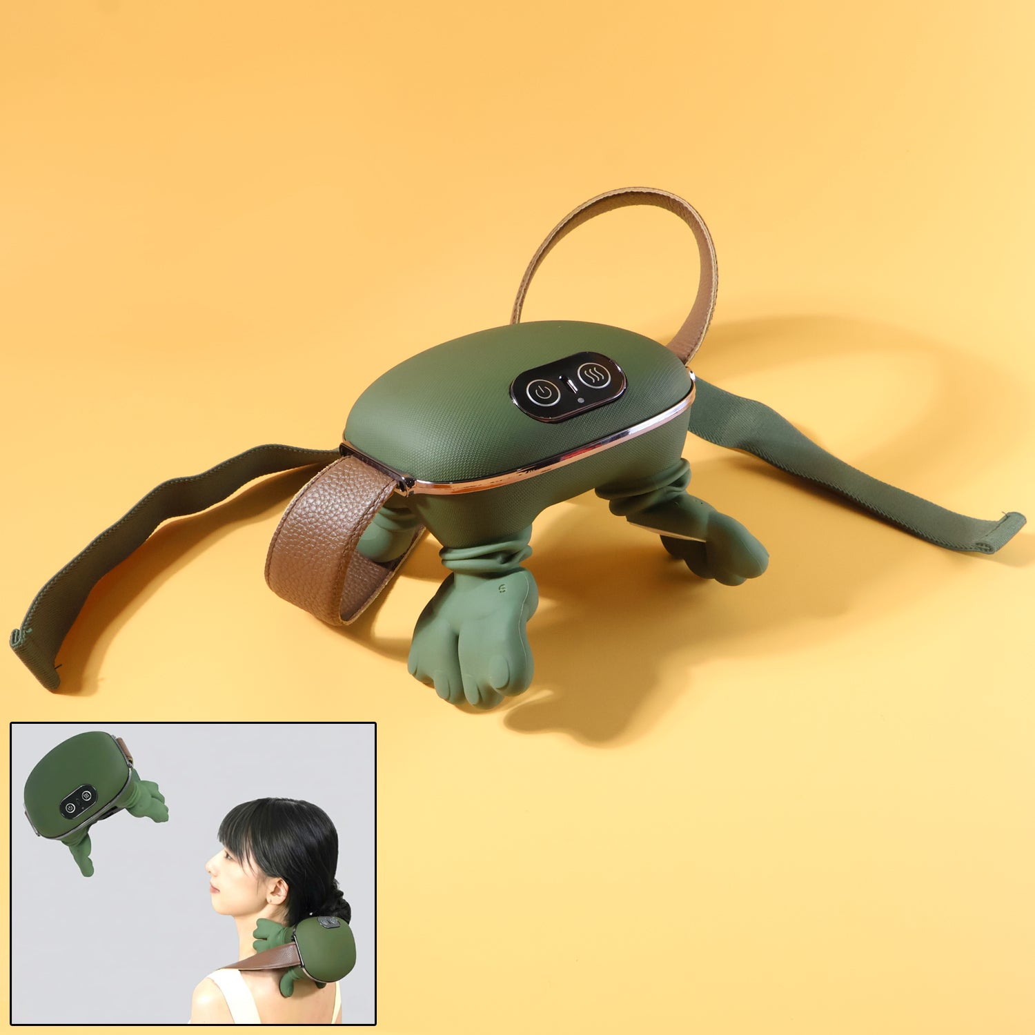 Long Rechargeable Kneading Neck & Shoulder Massager - view 2