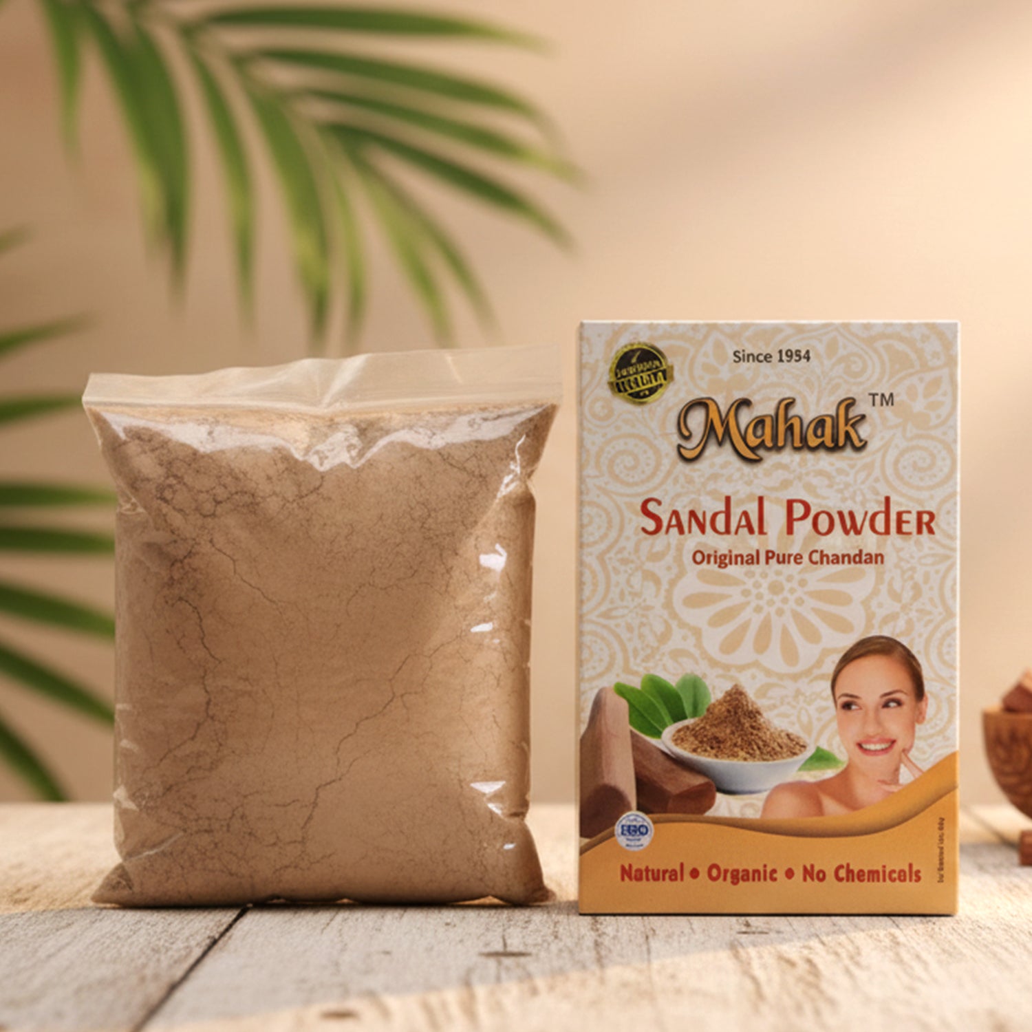 Natural Sandal Powder for Traditional Skincare – 50 gm - view 5