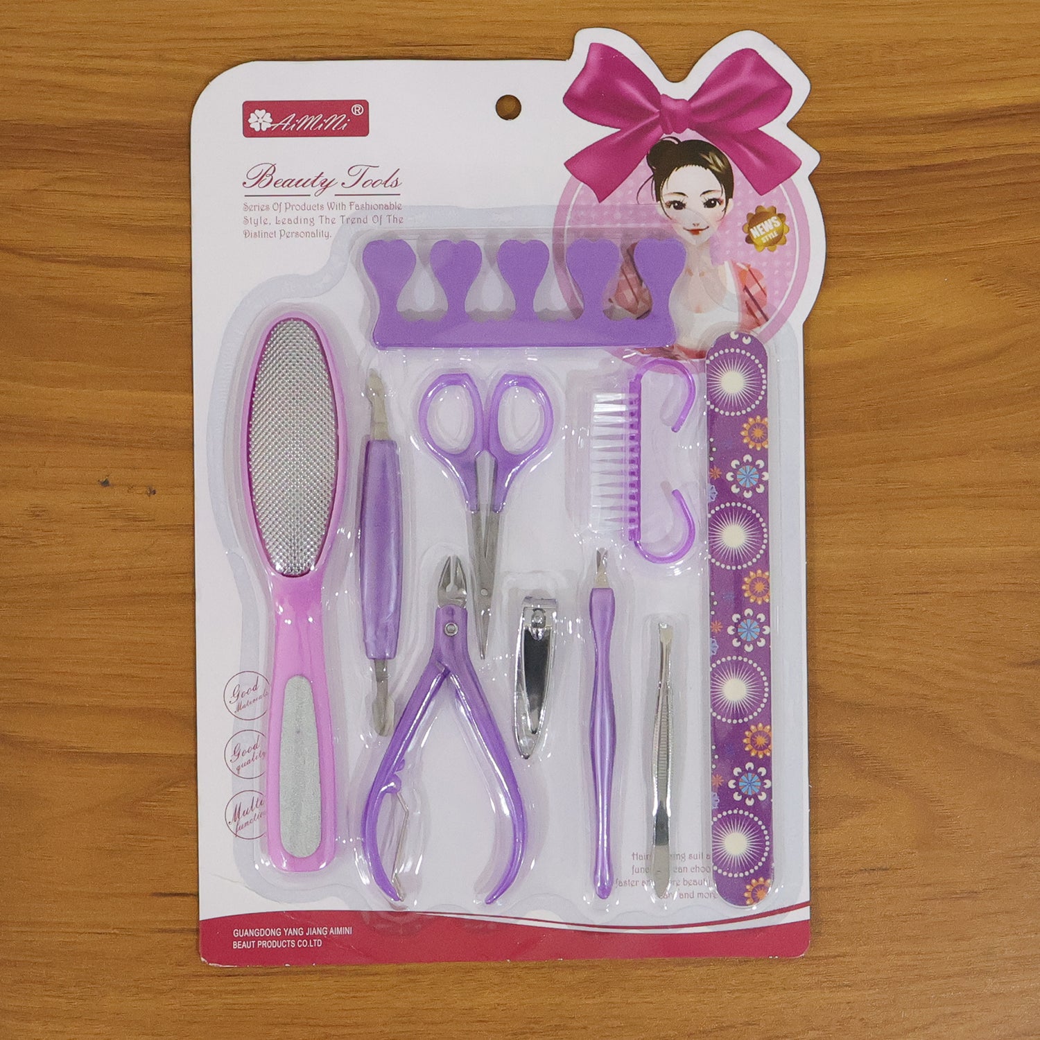 Personal Grooming Manicure & Pedicure Nail Care Tool Set (10 Pc Set) - view 7