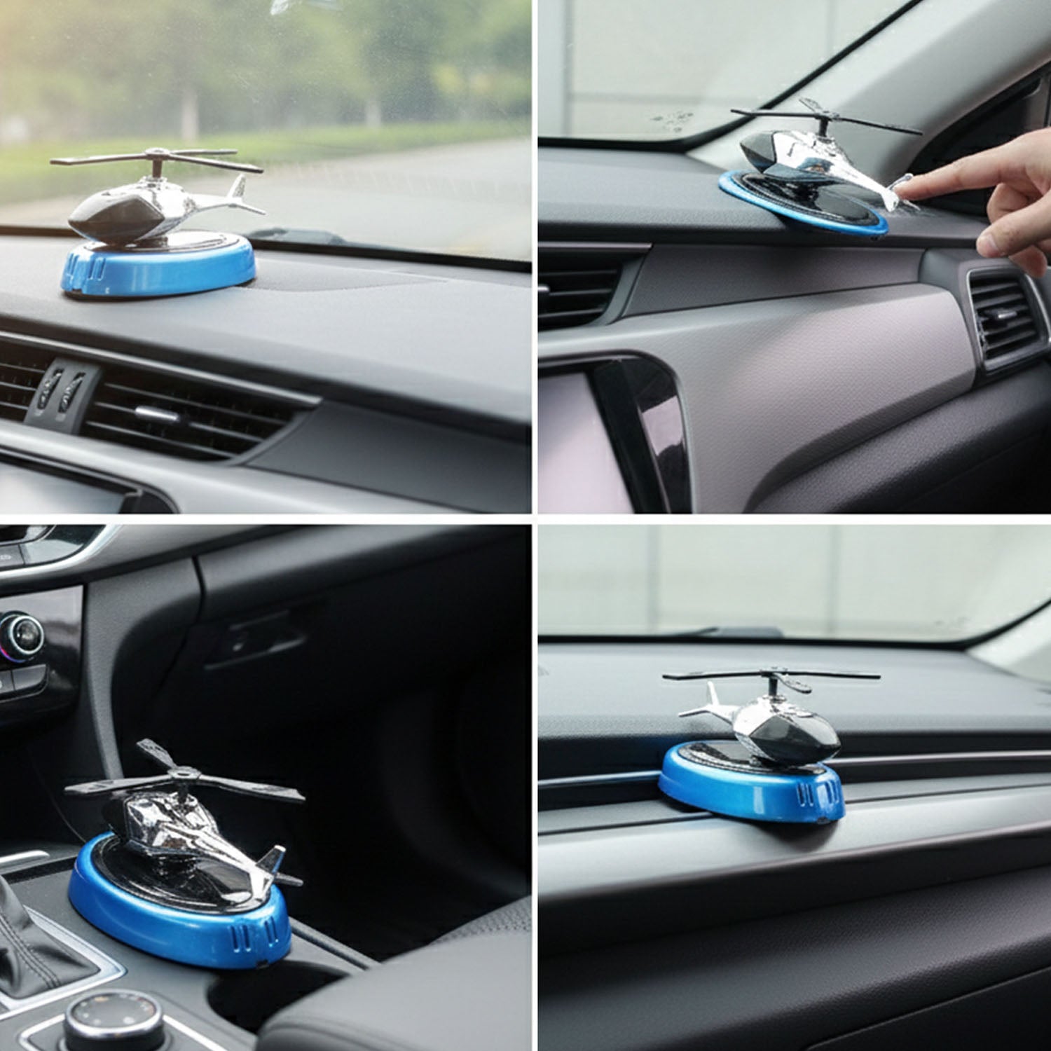 Helicopter Shape Car Dashboard Perfume Air Freshener - view 7