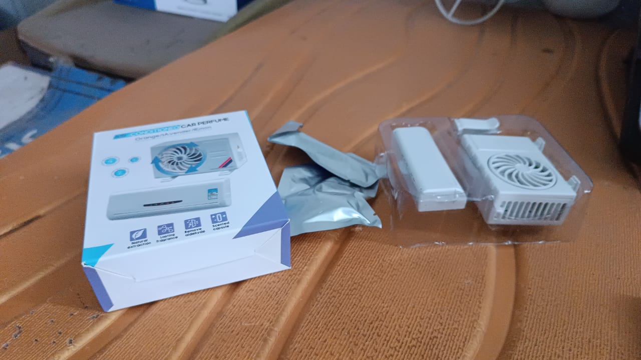 Solar-Powered Car Air Freshener with Built-in Perfume Diffuser for Dashboard & AC Vent - view 7
