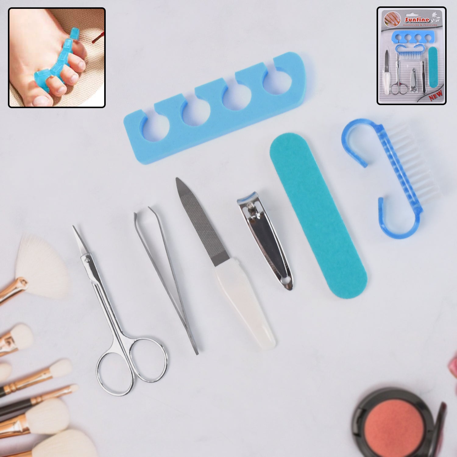7 in 1 Manicure set Tool Kit (7 Pcs Set)