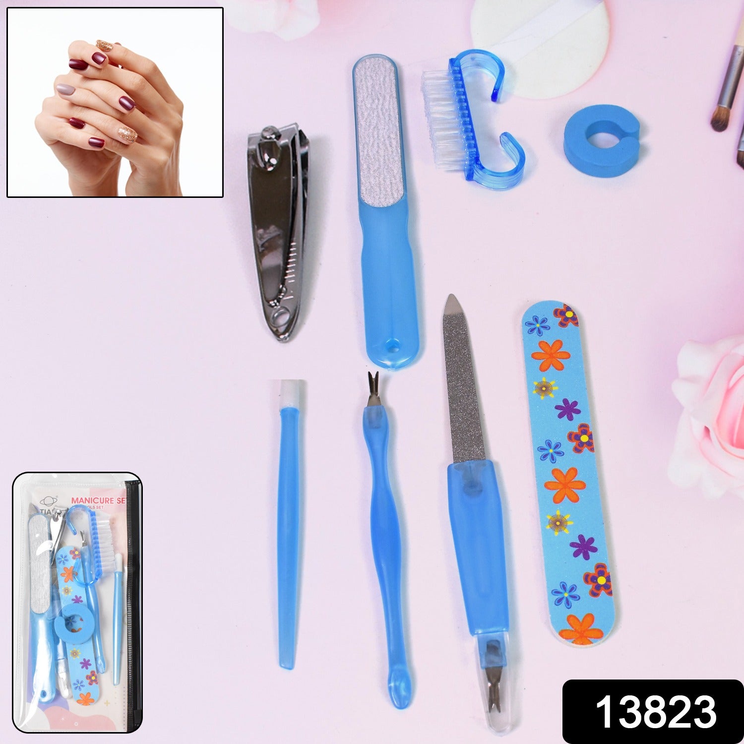 8 in 1 Manicure set Tool Kit - view 2