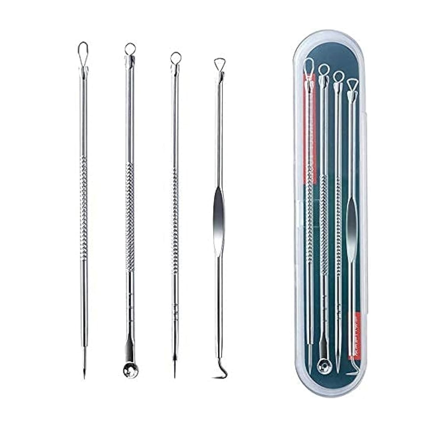 Blackhead Remover, 4-in-1 Stainless Steel Pimple Extractor Tool (1 Pc) - view 5
