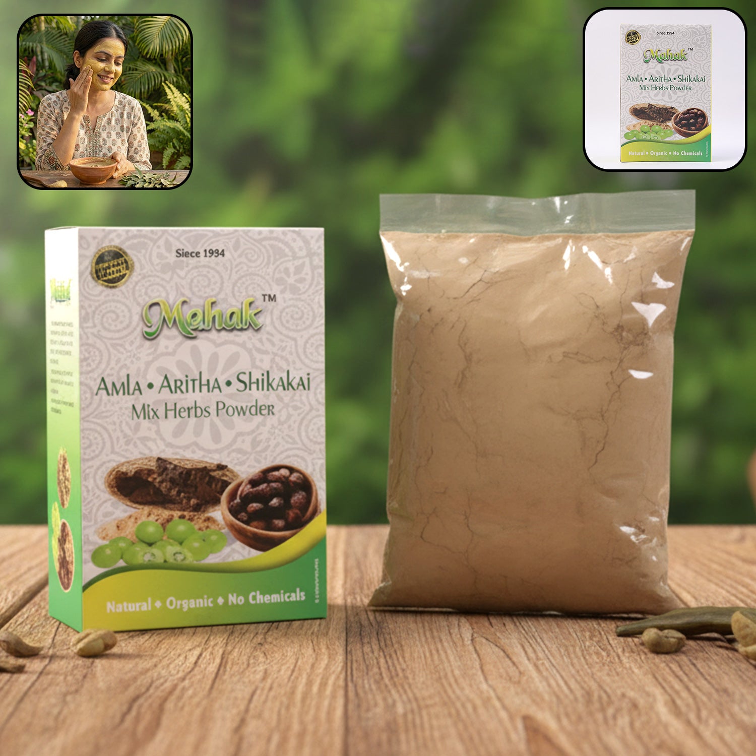 Traditional Mixed Herbs Powder – 80 gm