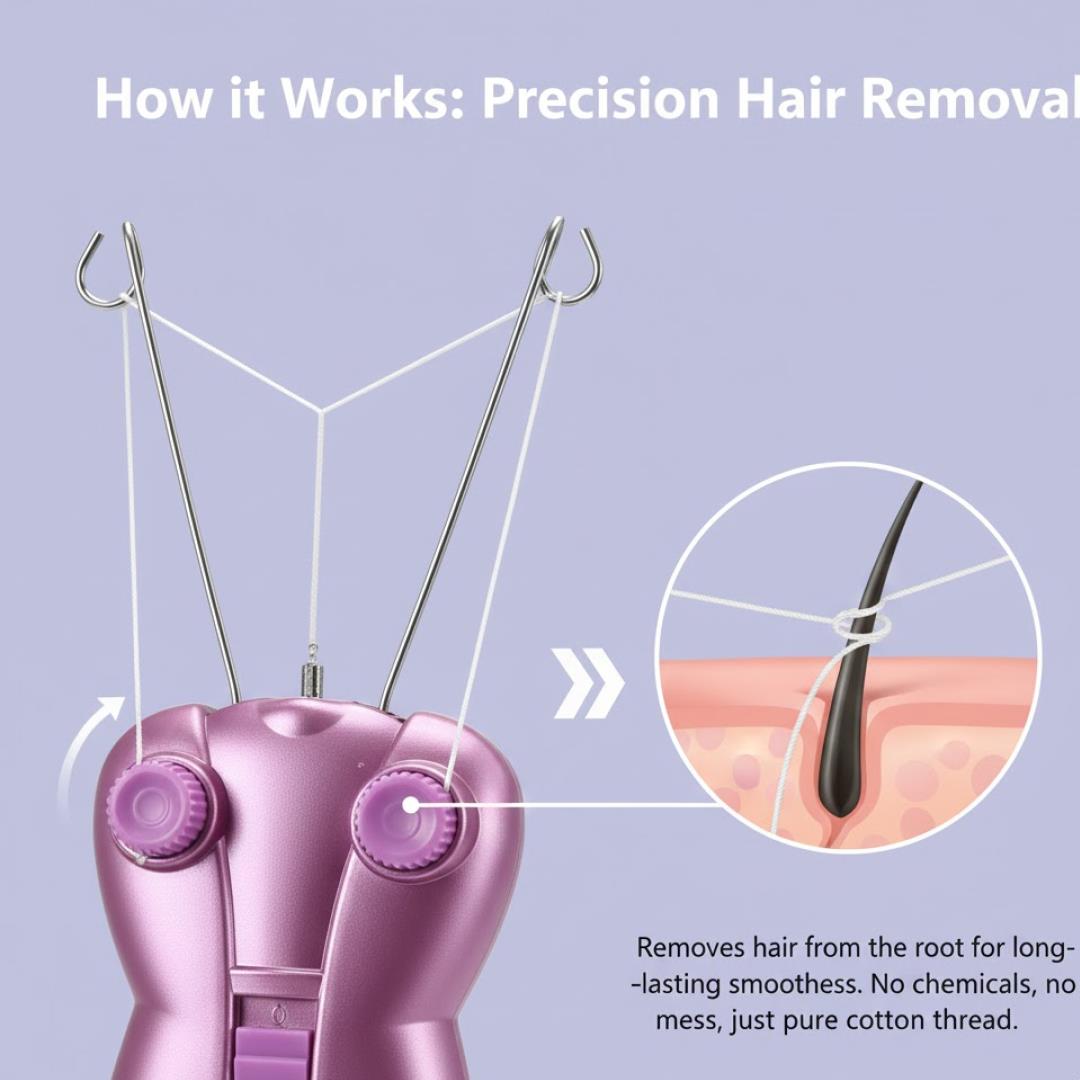 Electric Facial Hair Remover Machine (1 Set) - view 4