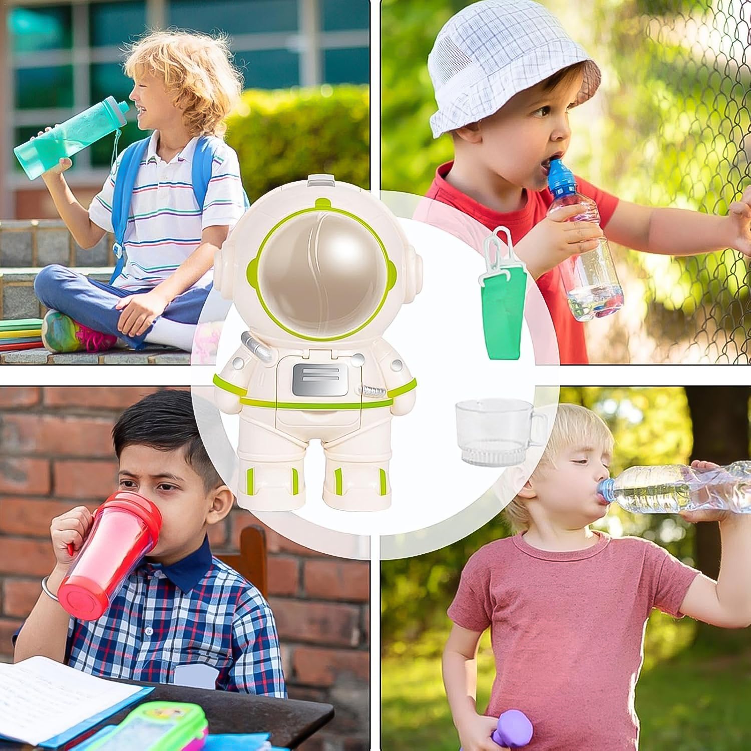Astronaut Shape Water Dispenser Water Cup (1 Pc) - view 6