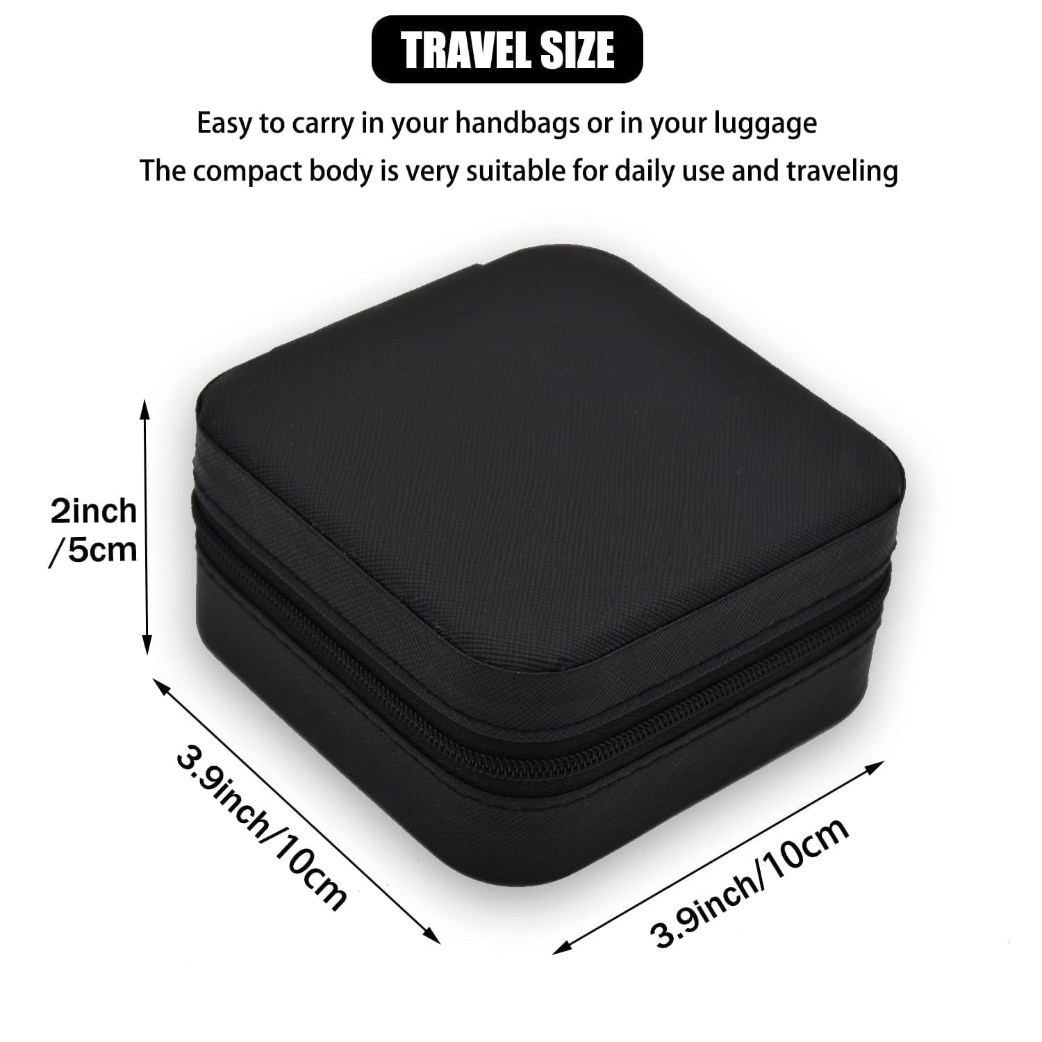 Mini PU Leather jewellery Box for Travel & Storage (1 Pc) - view 5