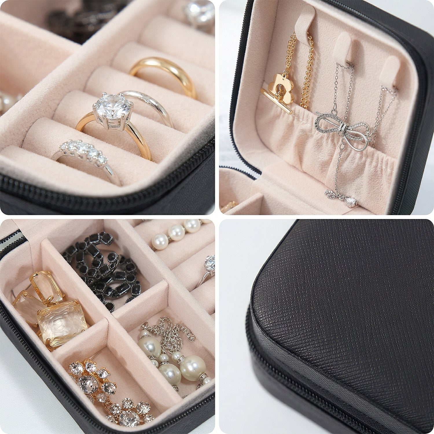 Mini PU Leather jewellery Box for Travel & Storage (1 Pc) - view 7