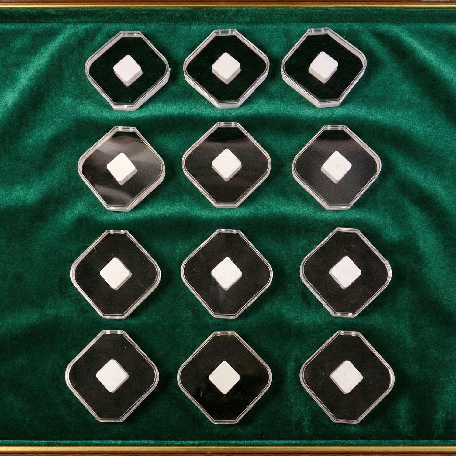 Jewellery Display Storage Box for Rings, Earrings & Small Items (12 Pc) - view 2