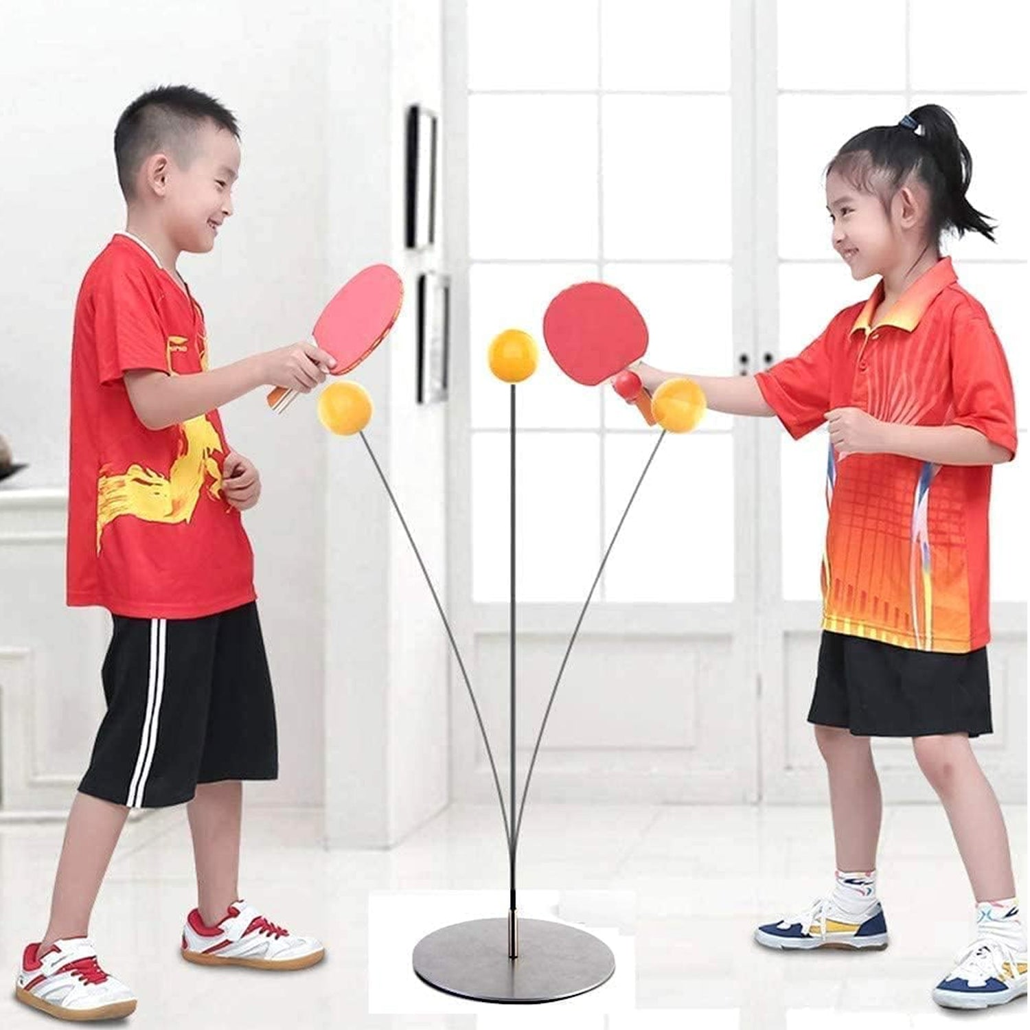 Portable Wiff Waff Rebound Table Tennis Trainer Set (1 Set) - view 7
