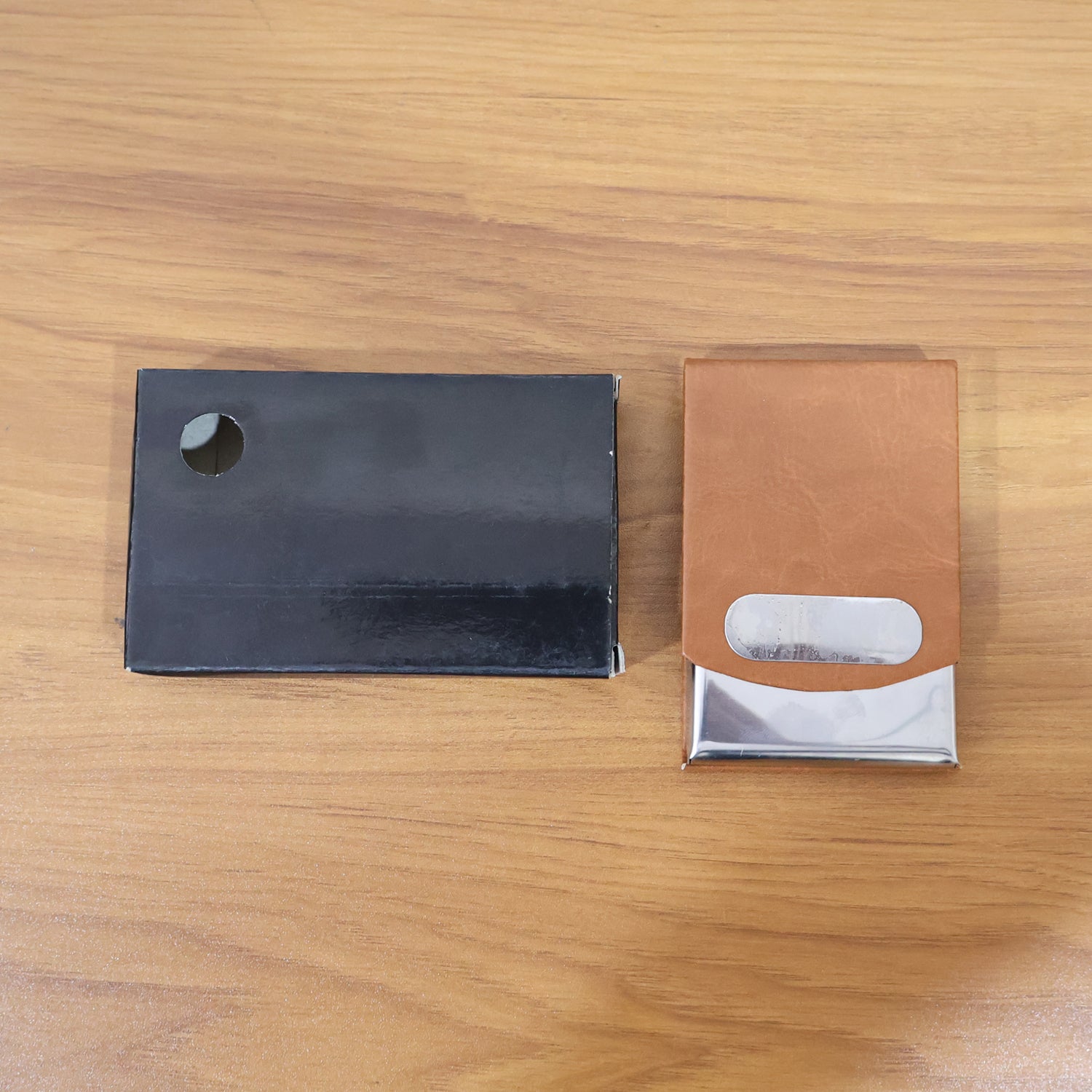 Premium Leather Finish Visiting Card Holder (1 Pc) - view 7