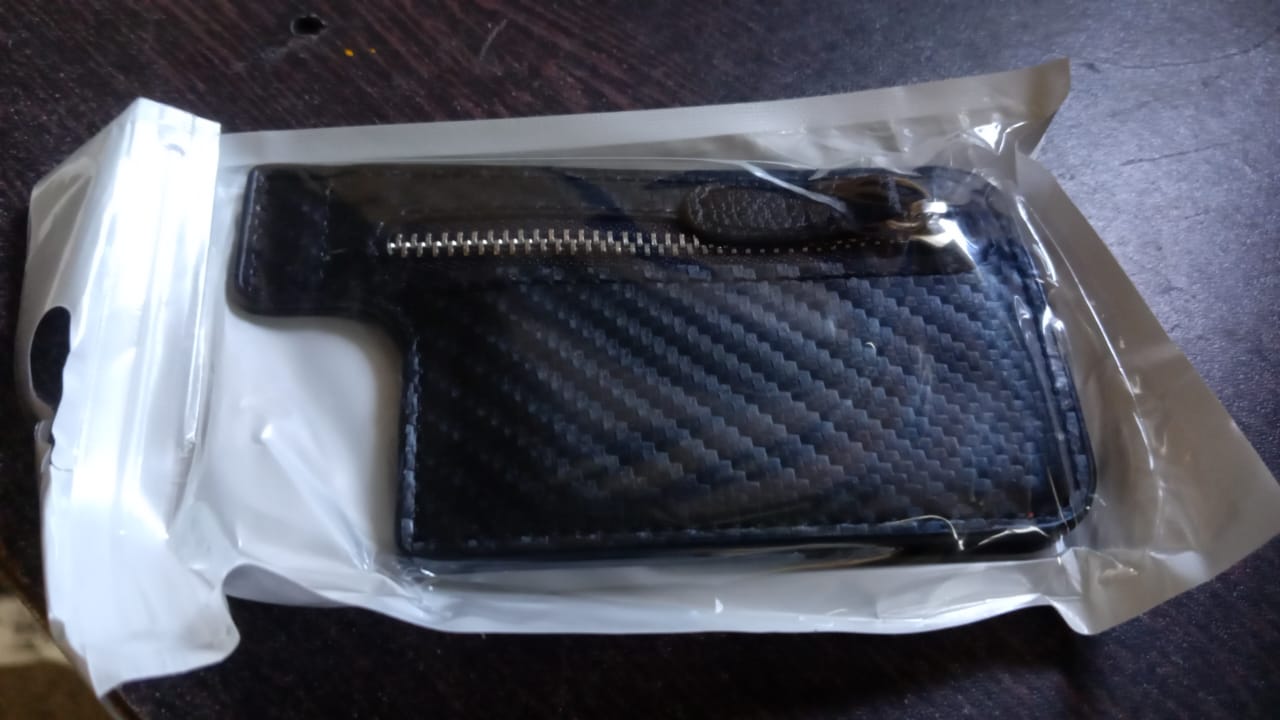 Black Adhesive Card phone Holder, Card Wallet Phone Attachment (1 Pc) - view 6