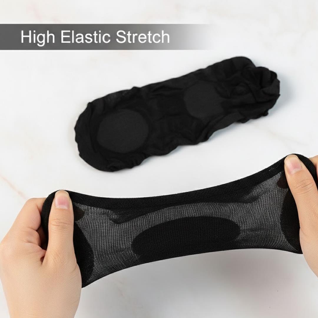 No-Show Liner Socks with Anti-Slip Heel Grip (1 Pair) - view 2