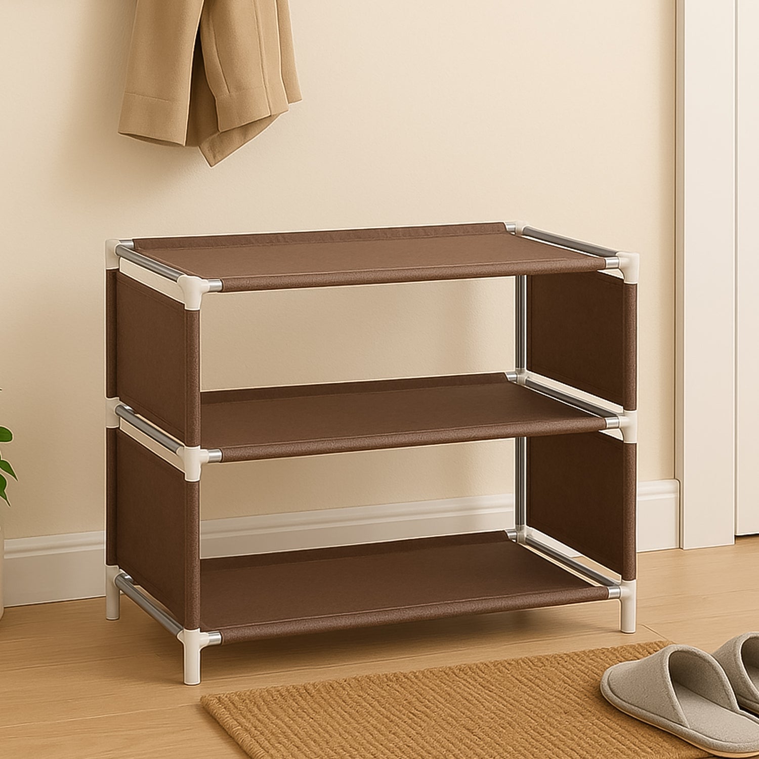 Modular Fabric Shoe Rack 3layer