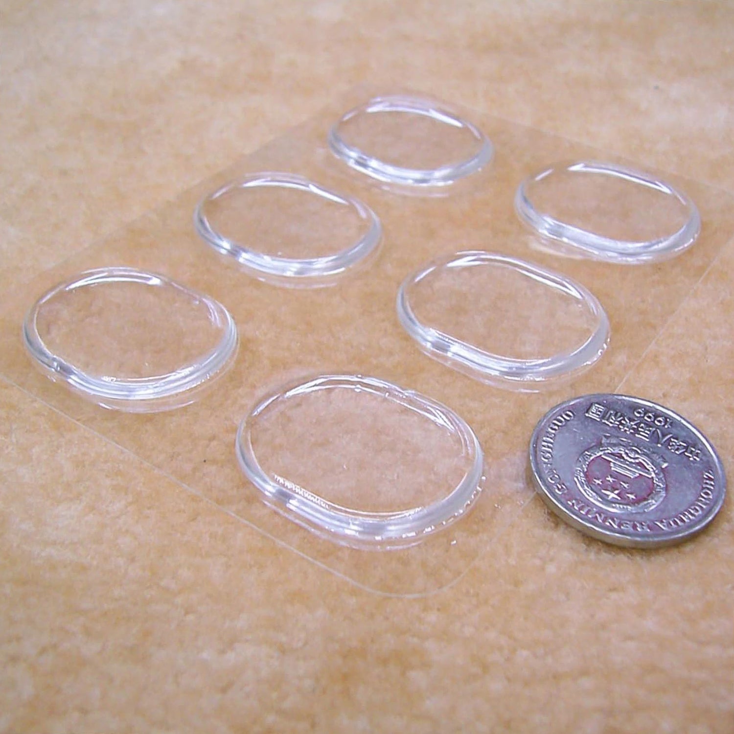 Silicone Shoe Insoles Pads, Mat Silicone Heel Pads (6 Pcs Set) - view 3