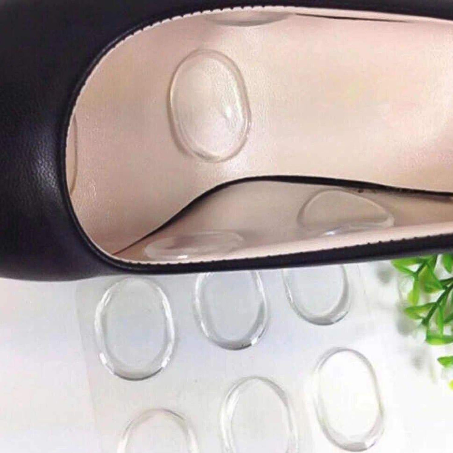 Silicone Shoe Insoles Pads, Mat Silicone Heel Pads (6 Pcs Set) - view 5
