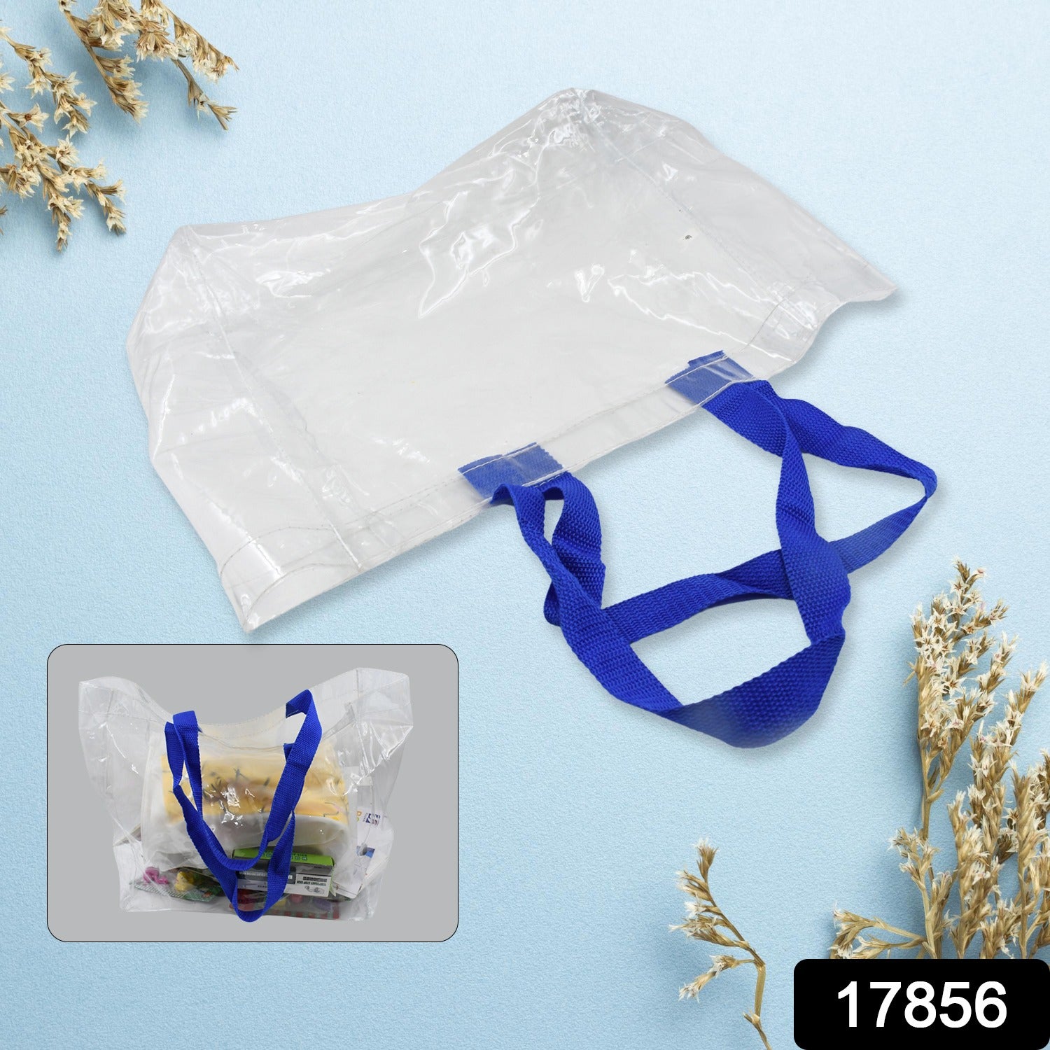 Multifunction Transparent Bag With Handle Bag (45×30×14 CM / 1 pc) - view 6