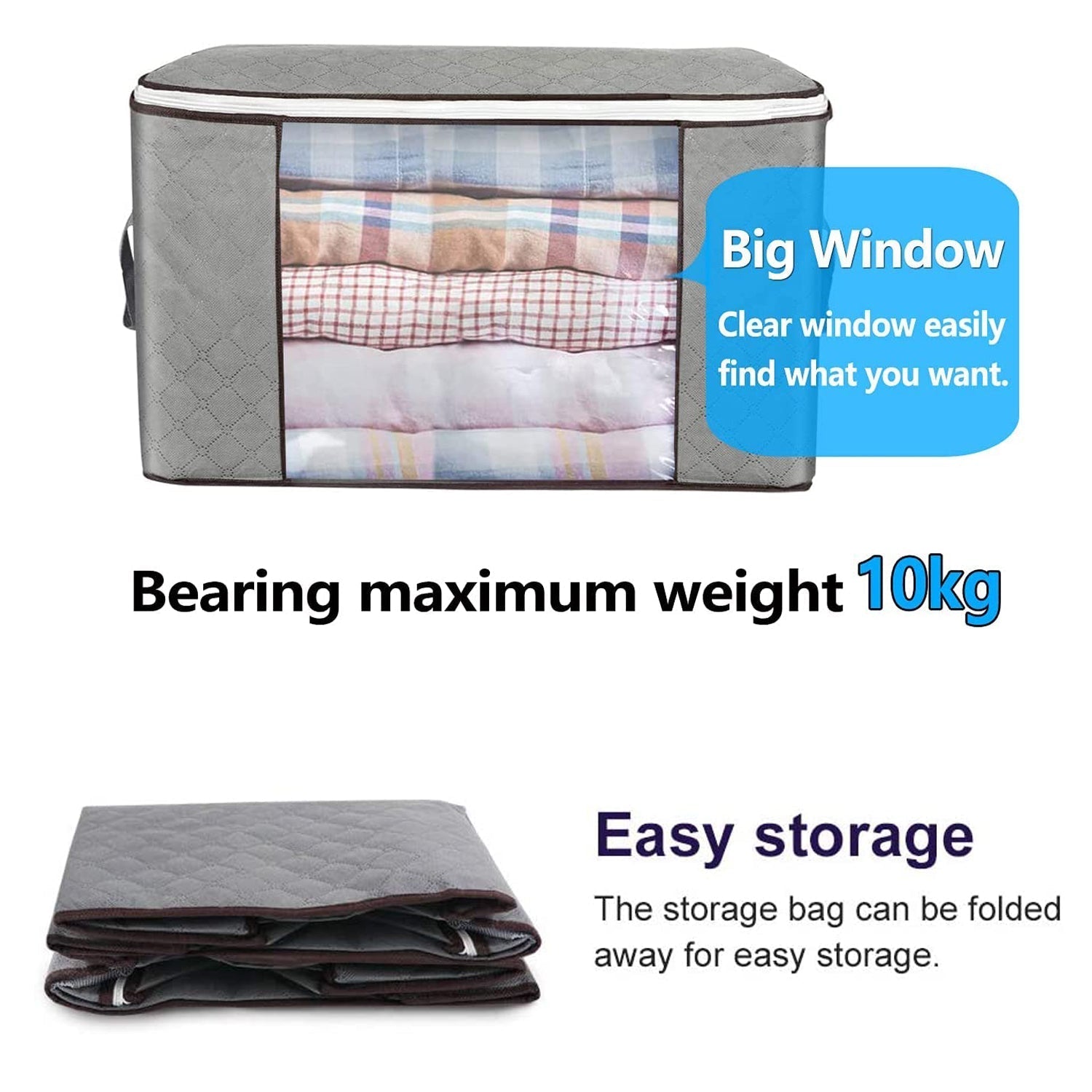 Travel Storage Bag – Multipurpose Organizer for Clothes & Stuff (1 Pc) - view 5