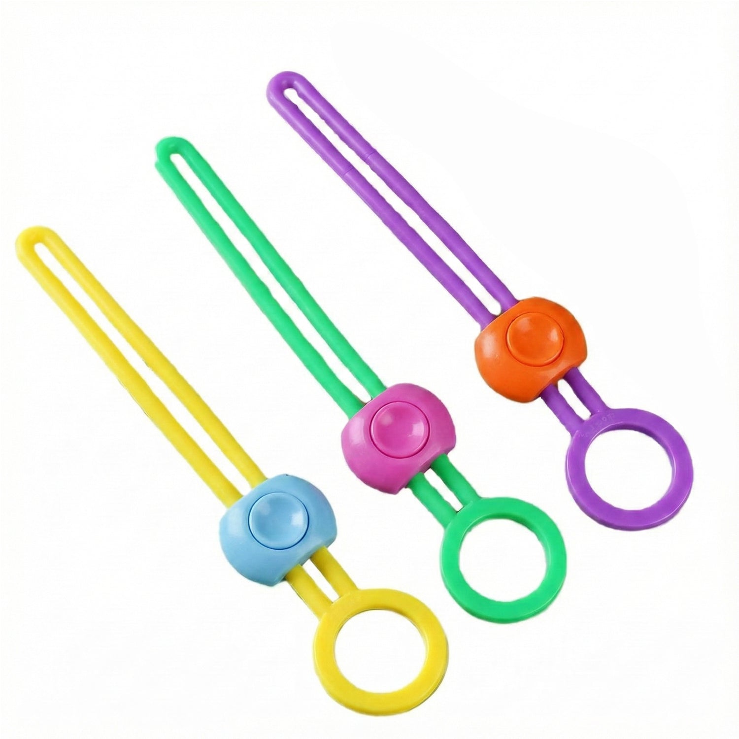 Reusable Silicone Food Bag Sealing Clips with Lock for Kitchen Storage ( 3 Pc) - view 4