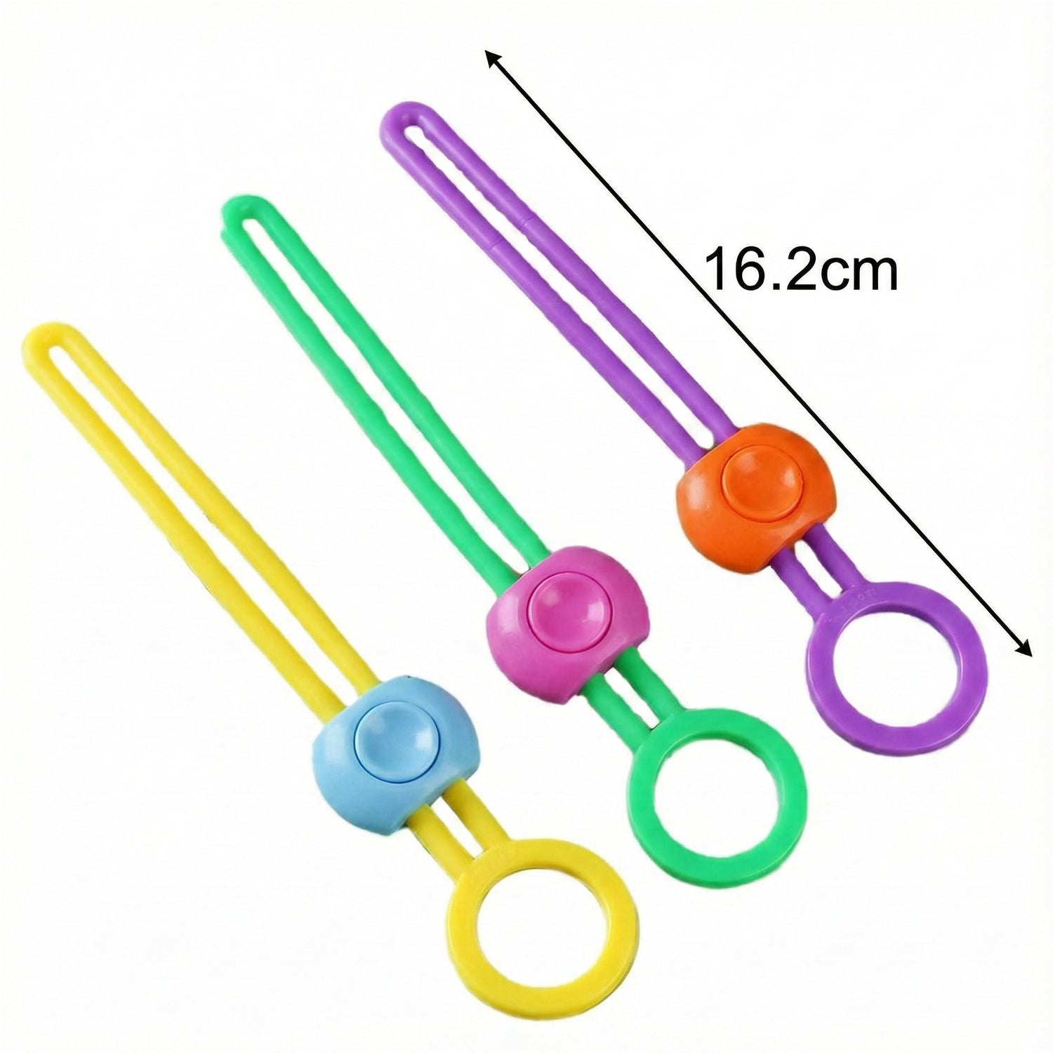 Reusable Silicone Food Bag Sealing Clips with Lock for Kitchen Storage ( 3 Pc) - view 6