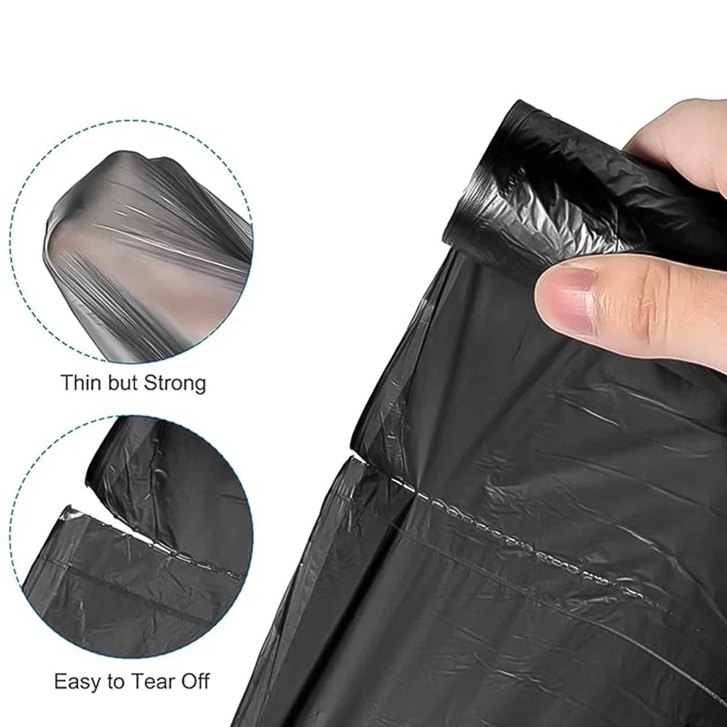 Extra-Strong Garbage Bag Roll (48x54CM / 1 Pc) - view 2
