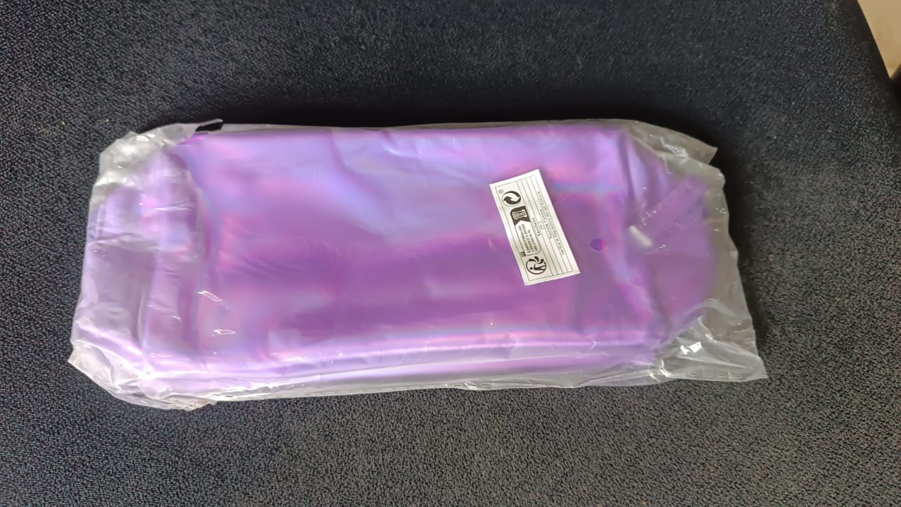 Holographic Shiny Waterproof Travel Cosmetic Pouch (1 Pc) - view 7