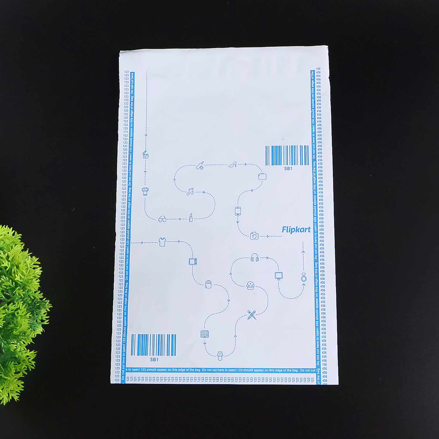 Flipkart Branded Security Courier Bags Small Size, 100 Pcs Set - view 5