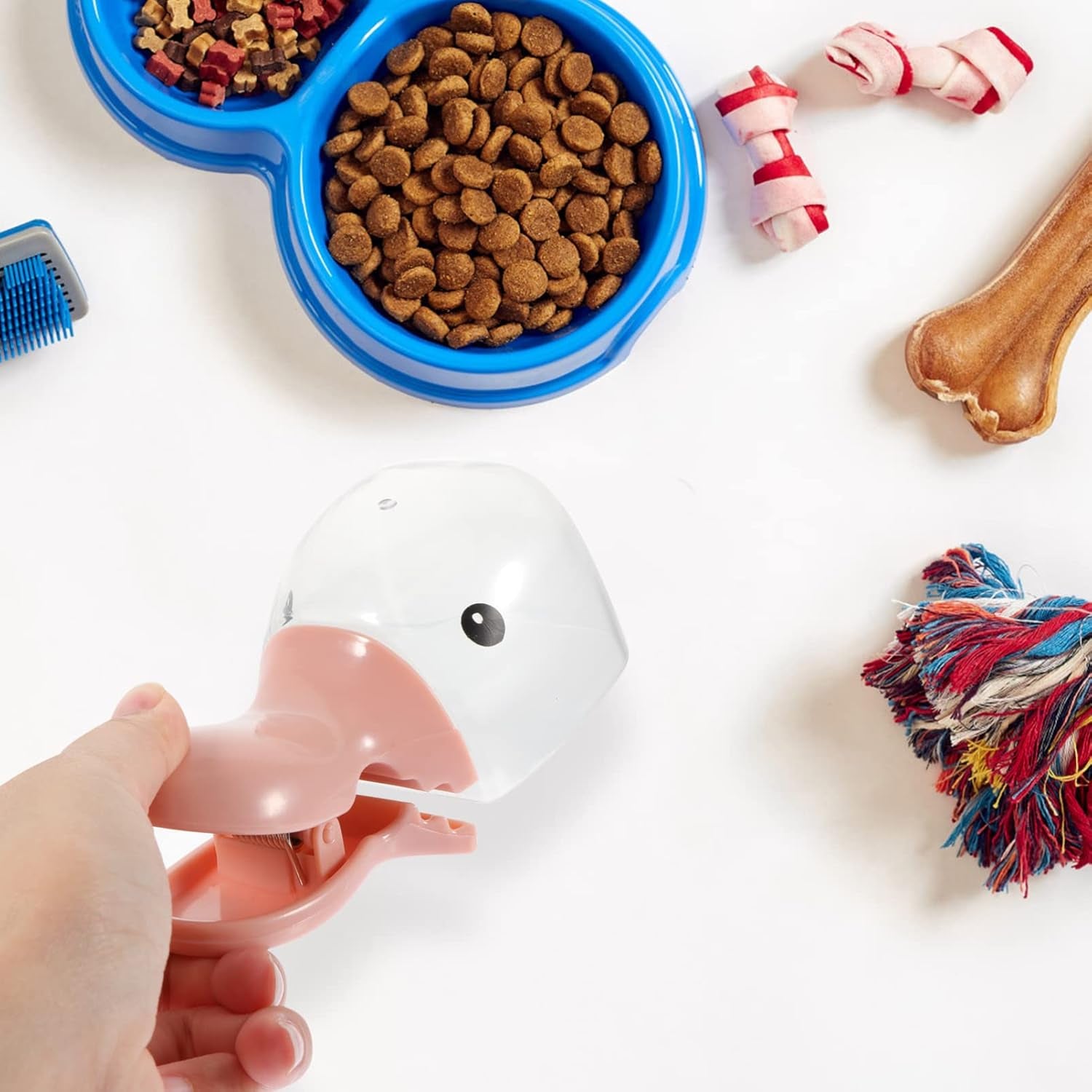 2-in-1 Pet Food Scoop with Bag Clip - view 7