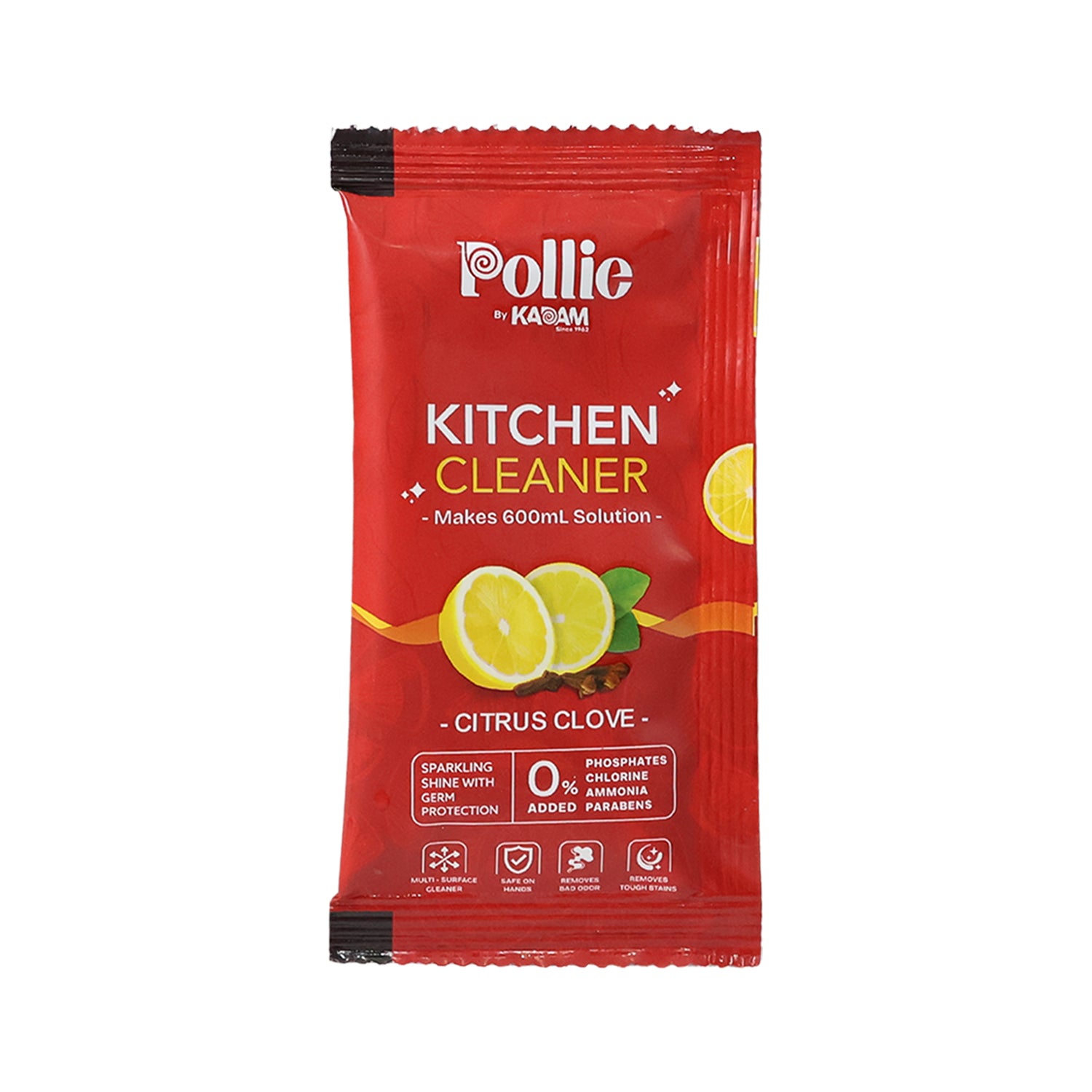 Pollic Kadam Concentrated Kitchen Surface Cleaner Sachet - view 5