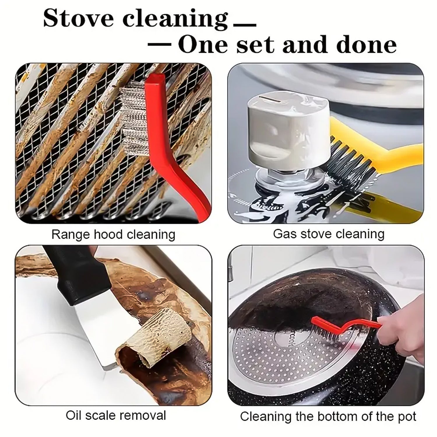 Wire Brush and Scraper Set (5 Pcs Set) - view 6