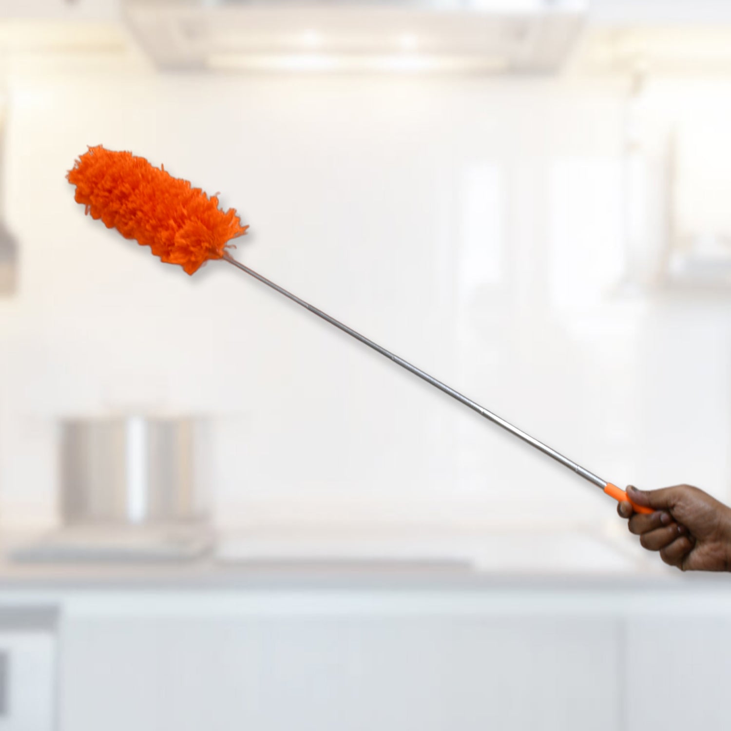Adjustable Extendable Microfiber Duster – Washable Cleaning Tool - view 3