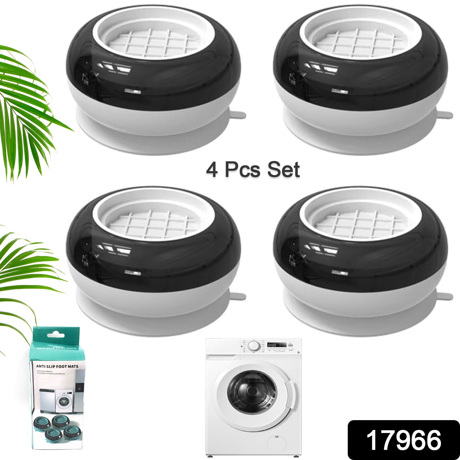 Anti Vibration Pads for Washing Machine, (4 pcs Set) - view 2