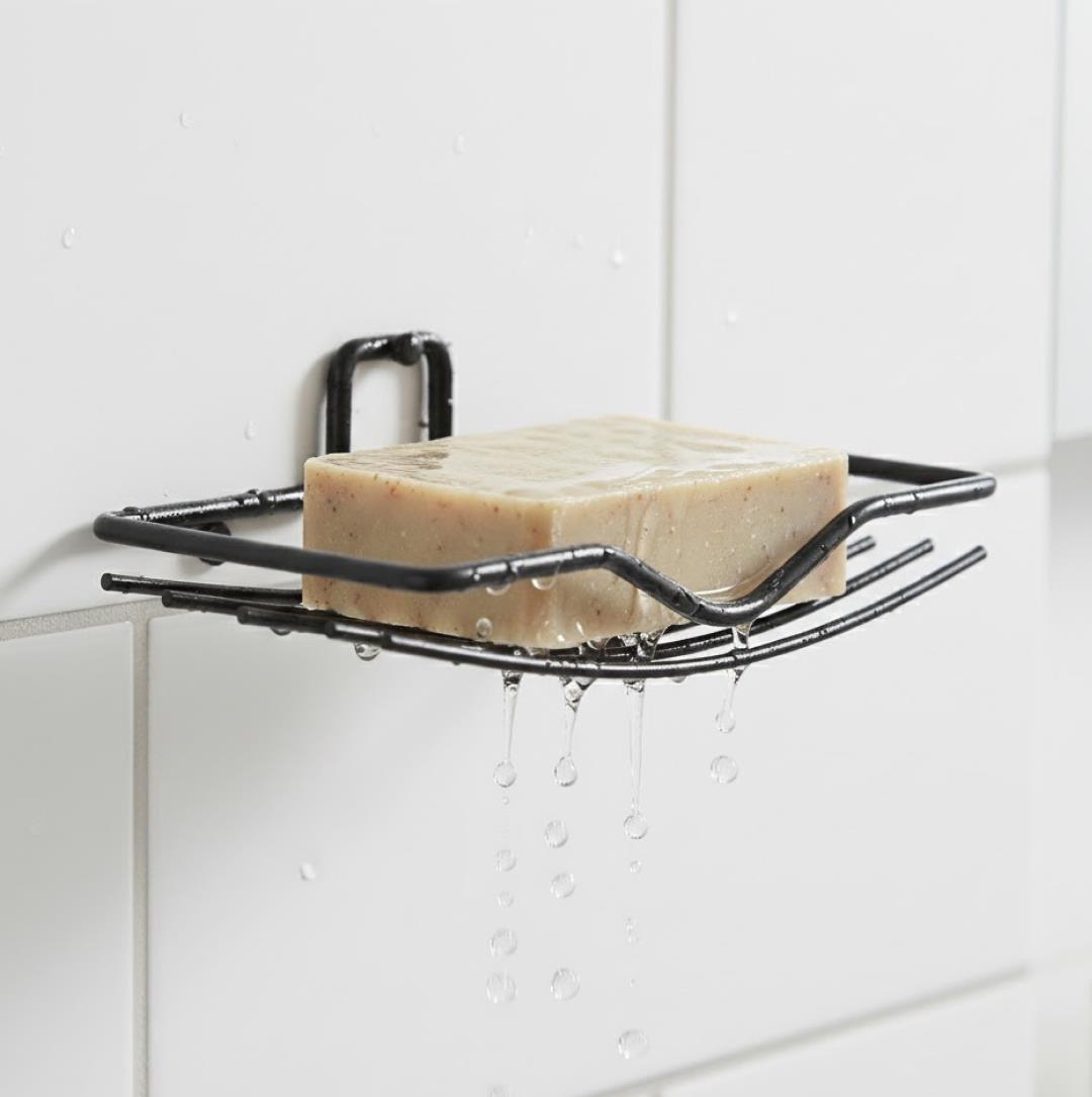 Wall Mount 2-Piece Soap Rack – Versatile Holder for Bathrooms & Homes