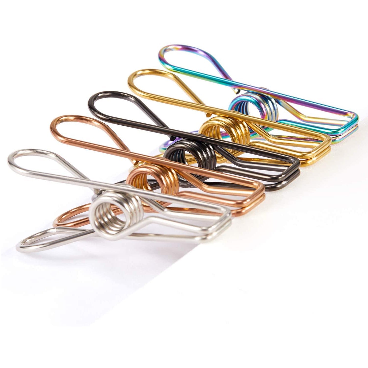 Stainless Steel Multipurpose Sturdy Clothes Hanging Clips - view 5