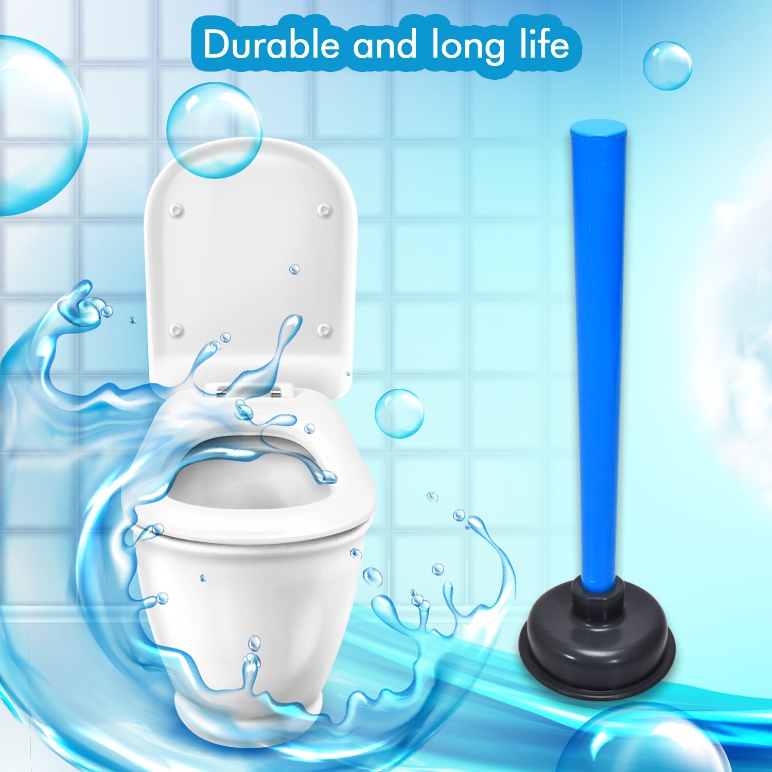 Multifunctional Toilet Plunger, Toilet Blockage Remover Suction Device - view 4
