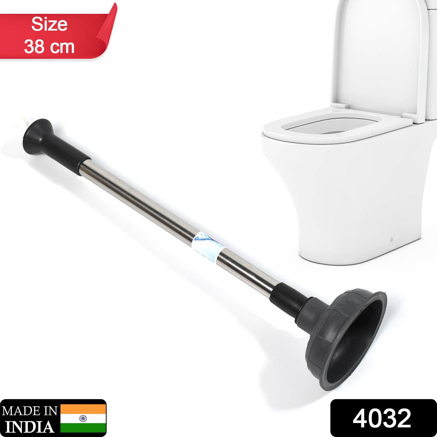 Drain Unblocker Pump for Kitchen, Sink & Toilet Cleaning - view 2