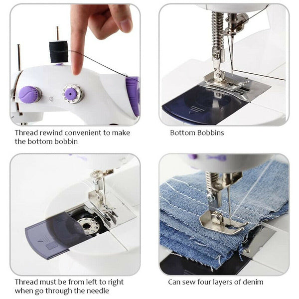 Portable Mini Hand Tailor Machine for Sewing Stitching - view 6