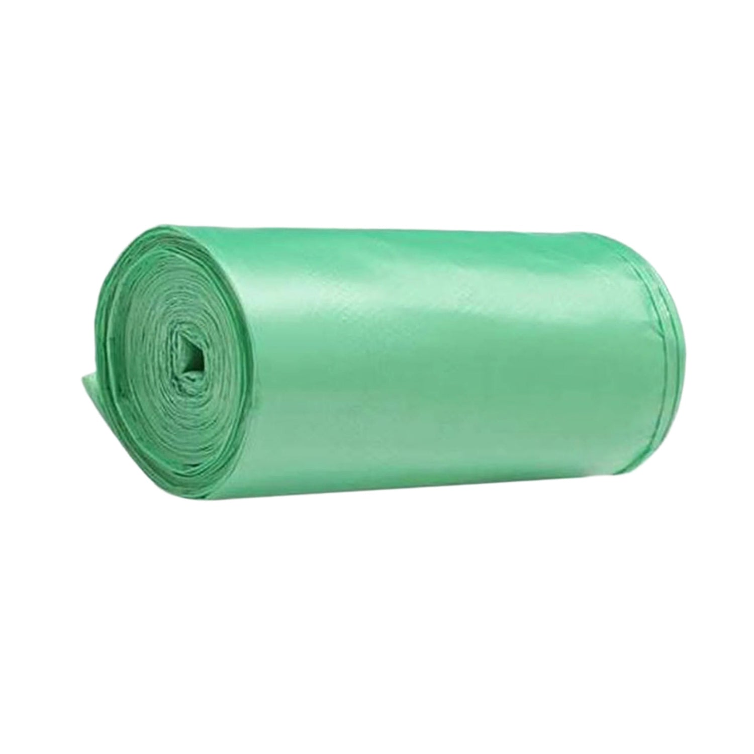 Green Compostable Corn Starch Garbage Bags (17" x 19") - view 5