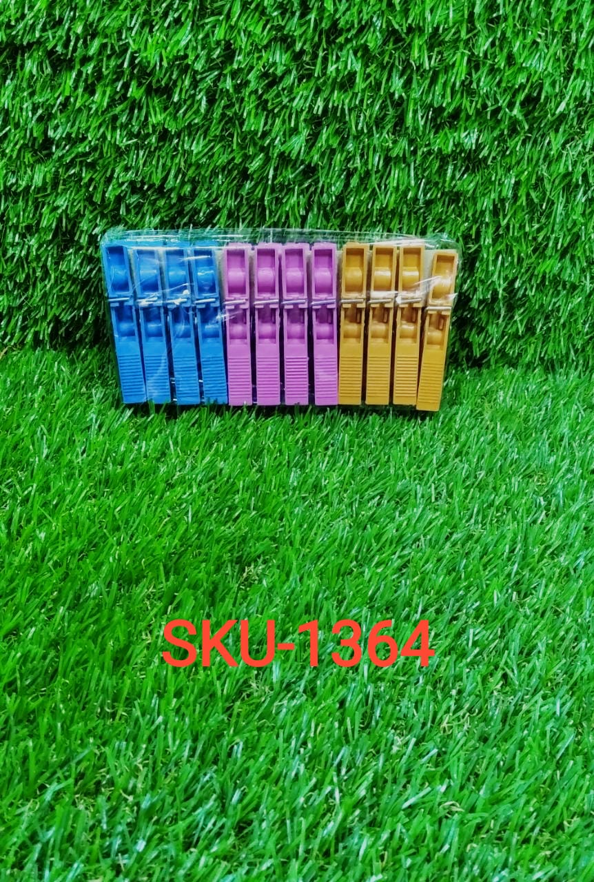 Multipurpose 12 Pcs Cloth Clips (Multicolour) - view 6