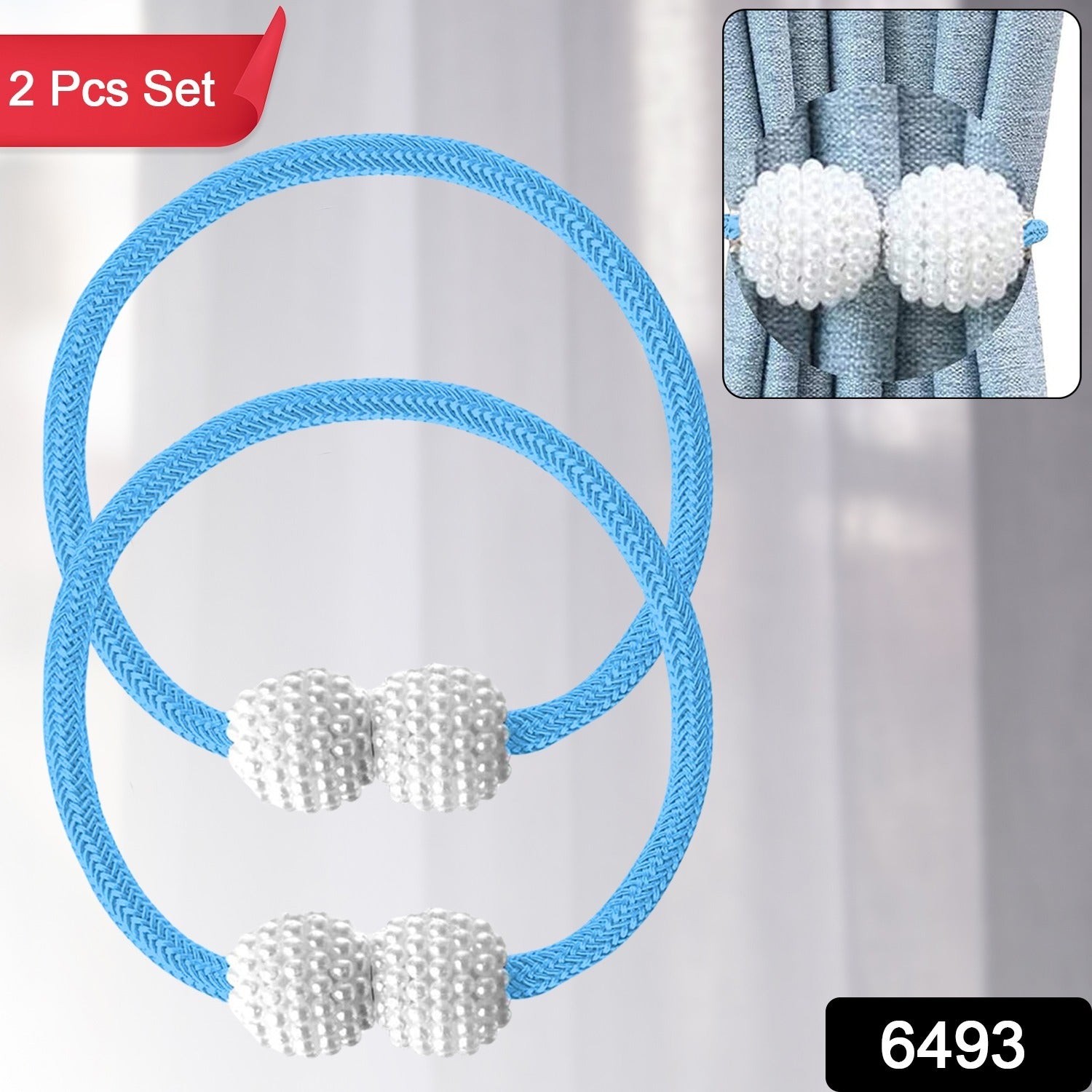 Polyester and Magnet Curtain (2 Pc) - view 2